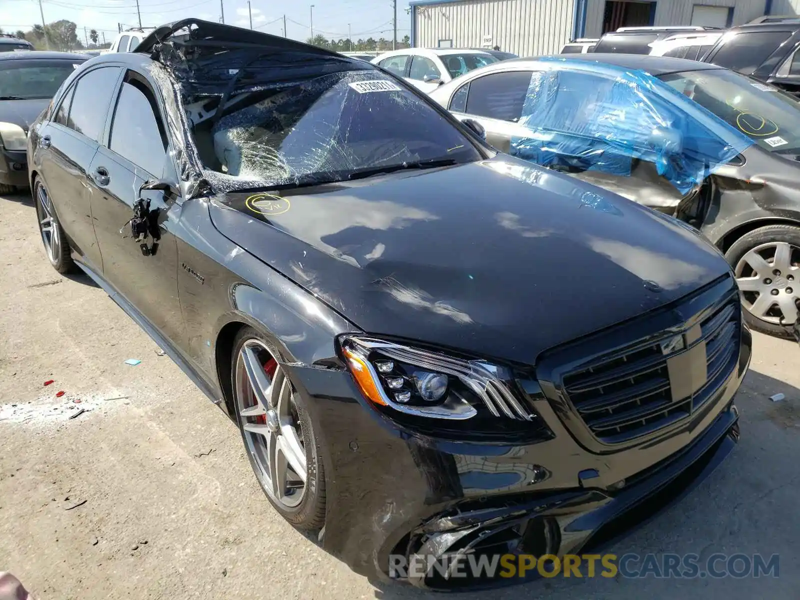 1 Photograph of a damaged car W1KUG8JB7LA556600 MERCEDES-BENZ AMG 2020