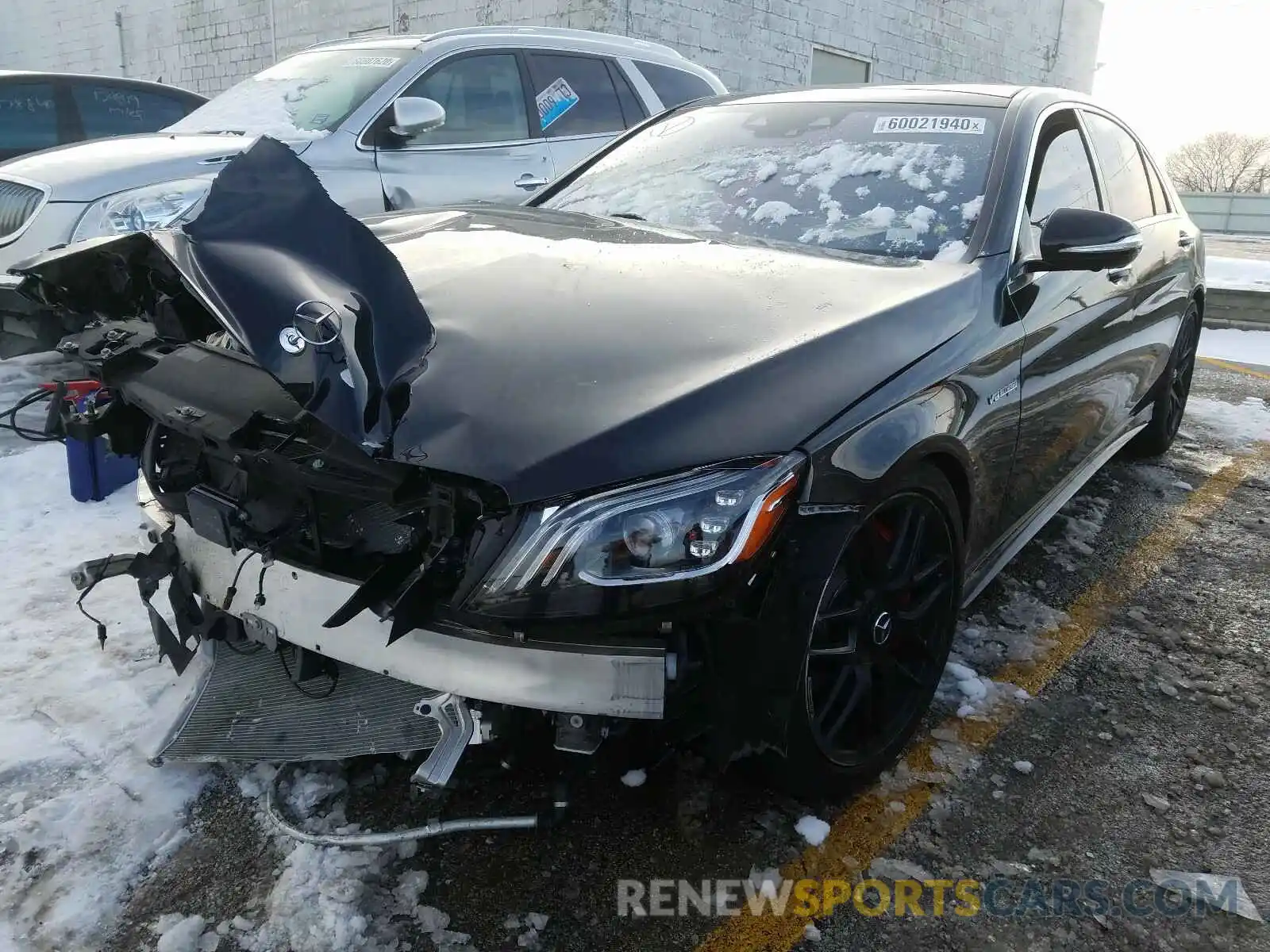 2 Photograph of a damaged car W1KUG8JB8LA530815 MERCEDES-BENZ AMG 2020