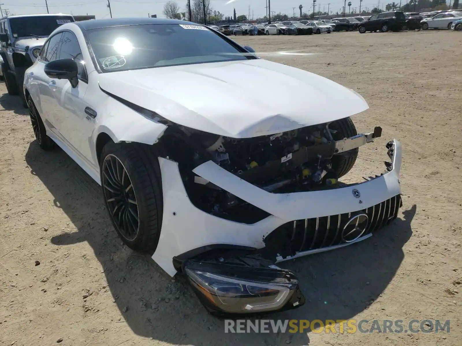 1 Photograph of a damaged car WDD7X6BB2LA013672 MERCEDES-BENZ AMG 2020