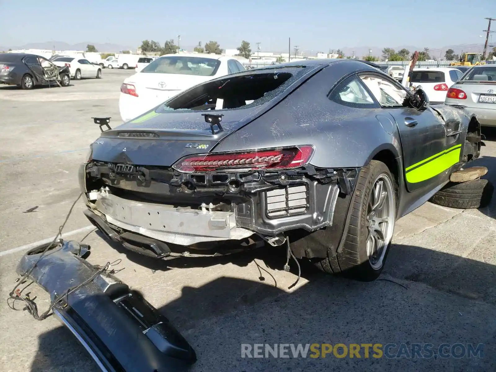 4 Photograph of a damaged car WDDYJ7KA8LA028762 MERCEDES-BENZ AMG 2020