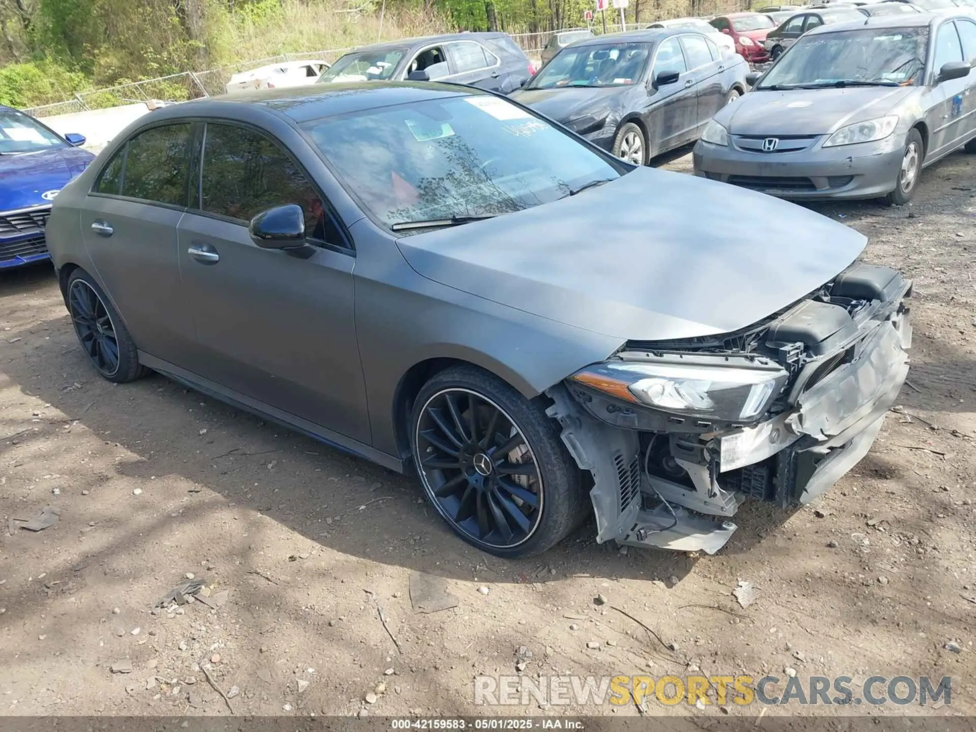1 Photograph of a damaged car W1K3G5BB2LJ221365 MERCEDES-BENZ AMG A 35 2020