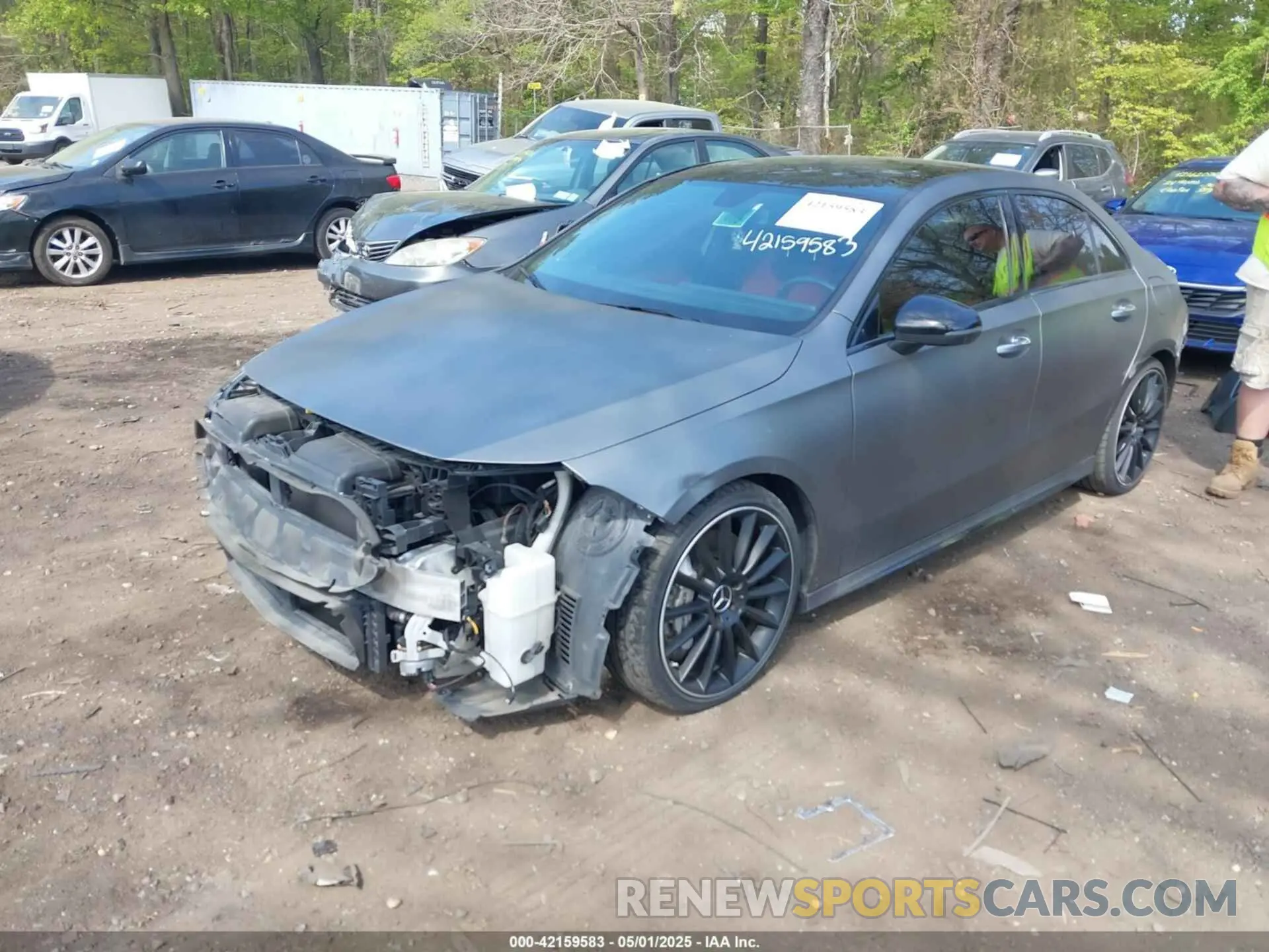2 Photograph of a damaged car W1K3G5BB2LJ221365 MERCEDES-BENZ AMG A 35 2020