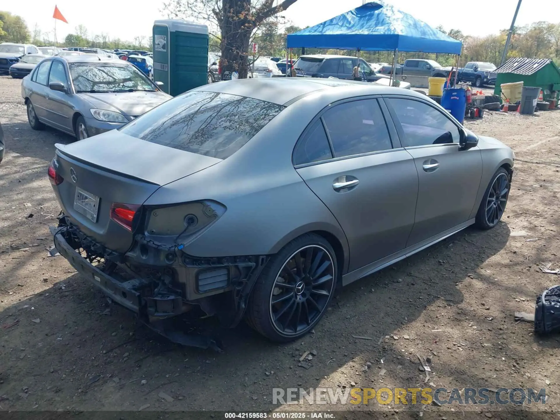 4 Photograph of a damaged car W1K3G5BB2LJ221365 MERCEDES-BENZ AMG A 35 2020