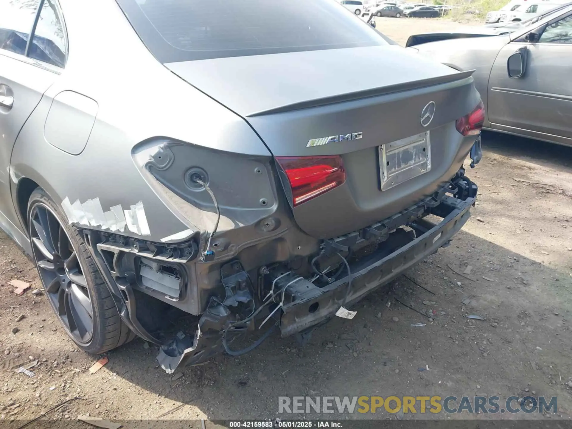 6 Photograph of a damaged car W1K3G5BB2LJ221365 MERCEDES-BENZ AMG A 35 2020
