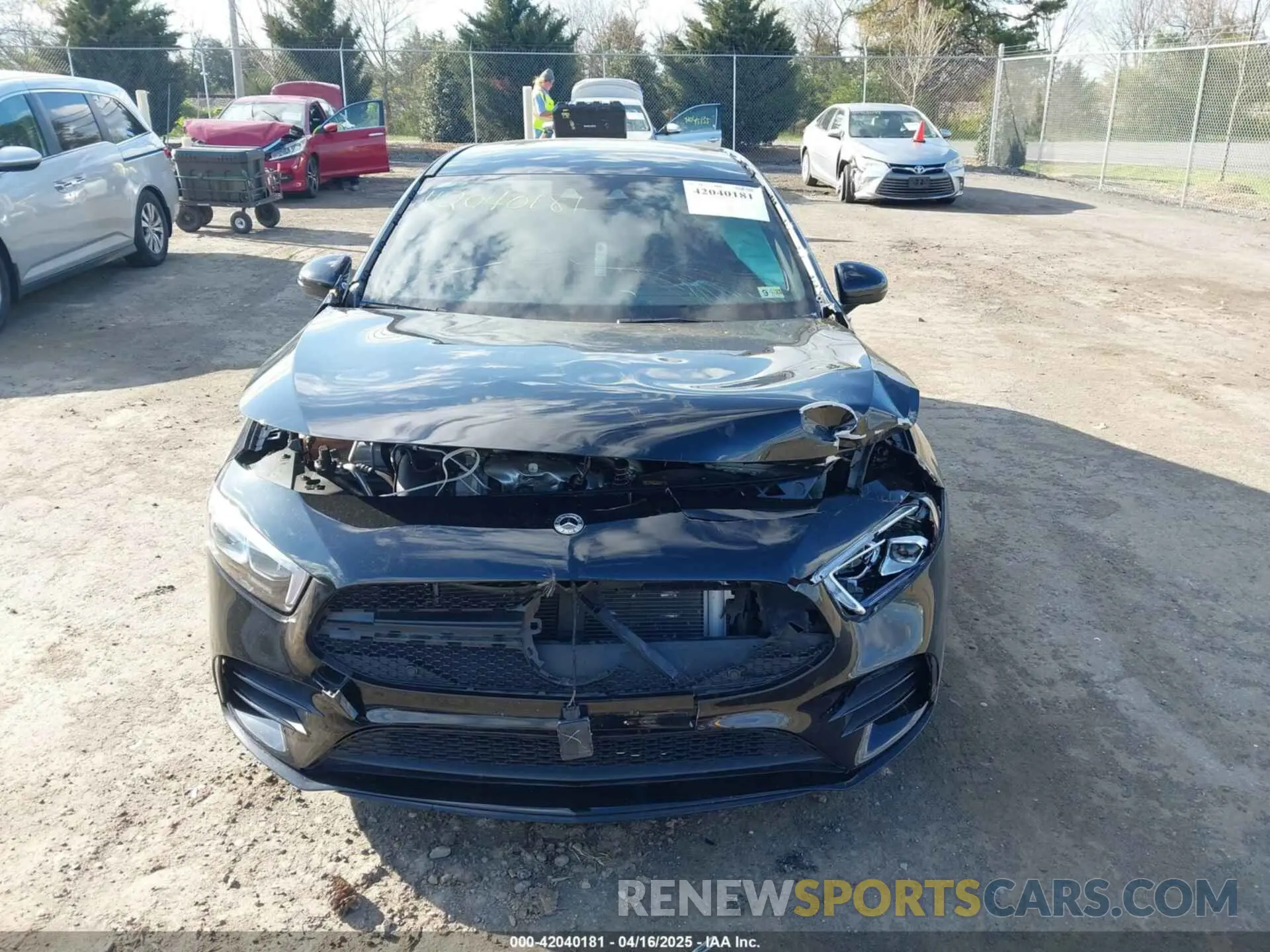 12 Photograph of a damaged car W1K3G5BB0MJ266385 MERCEDES-BENZ AMG A 35 2021