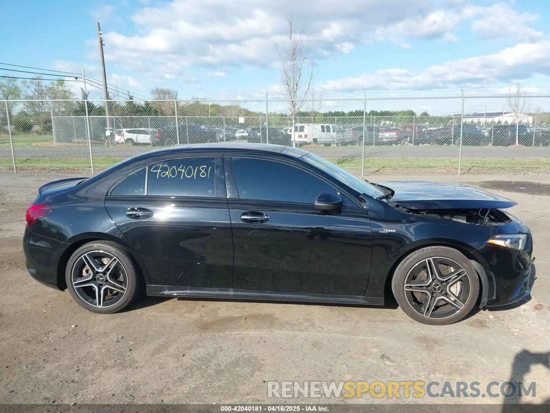 13 Photograph of a damaged car W1K3G5BB0MJ266385 MERCEDES-BENZ AMG A 35 2021