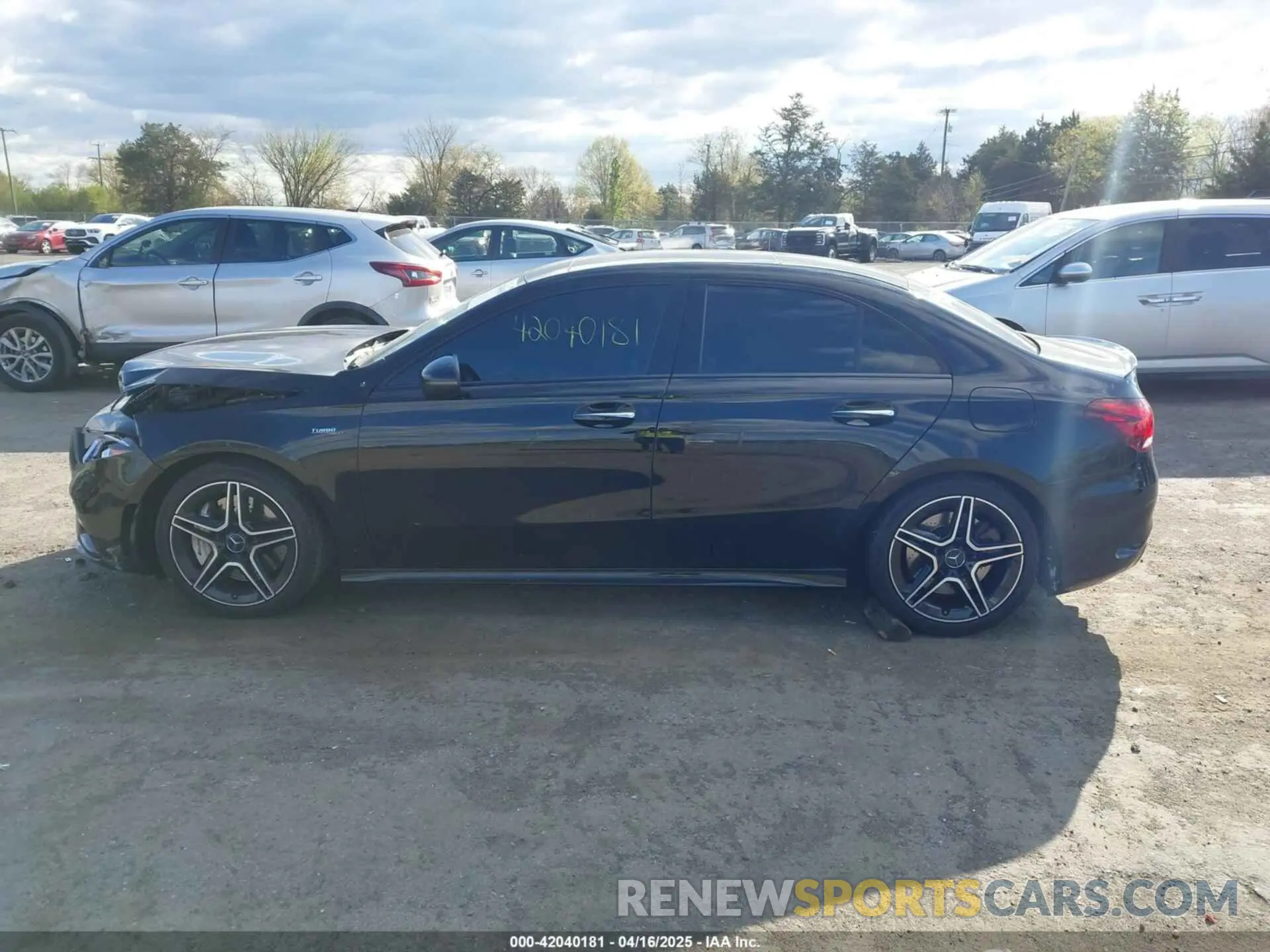 14 Photograph of a damaged car W1K3G5BB0MJ266385 MERCEDES-BENZ AMG A 35 2021