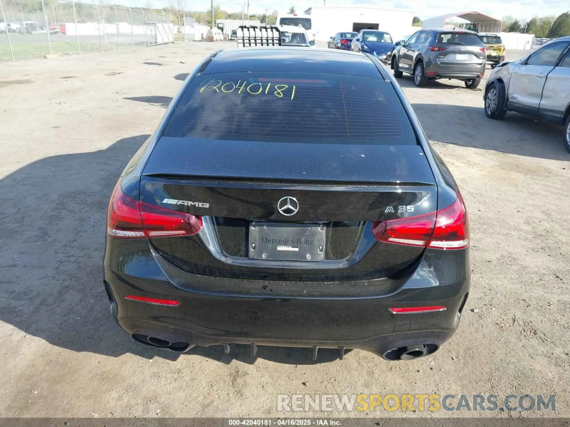 16 Photograph of a damaged car W1K3G5BB0MJ266385 MERCEDES-BENZ AMG A 35 2021