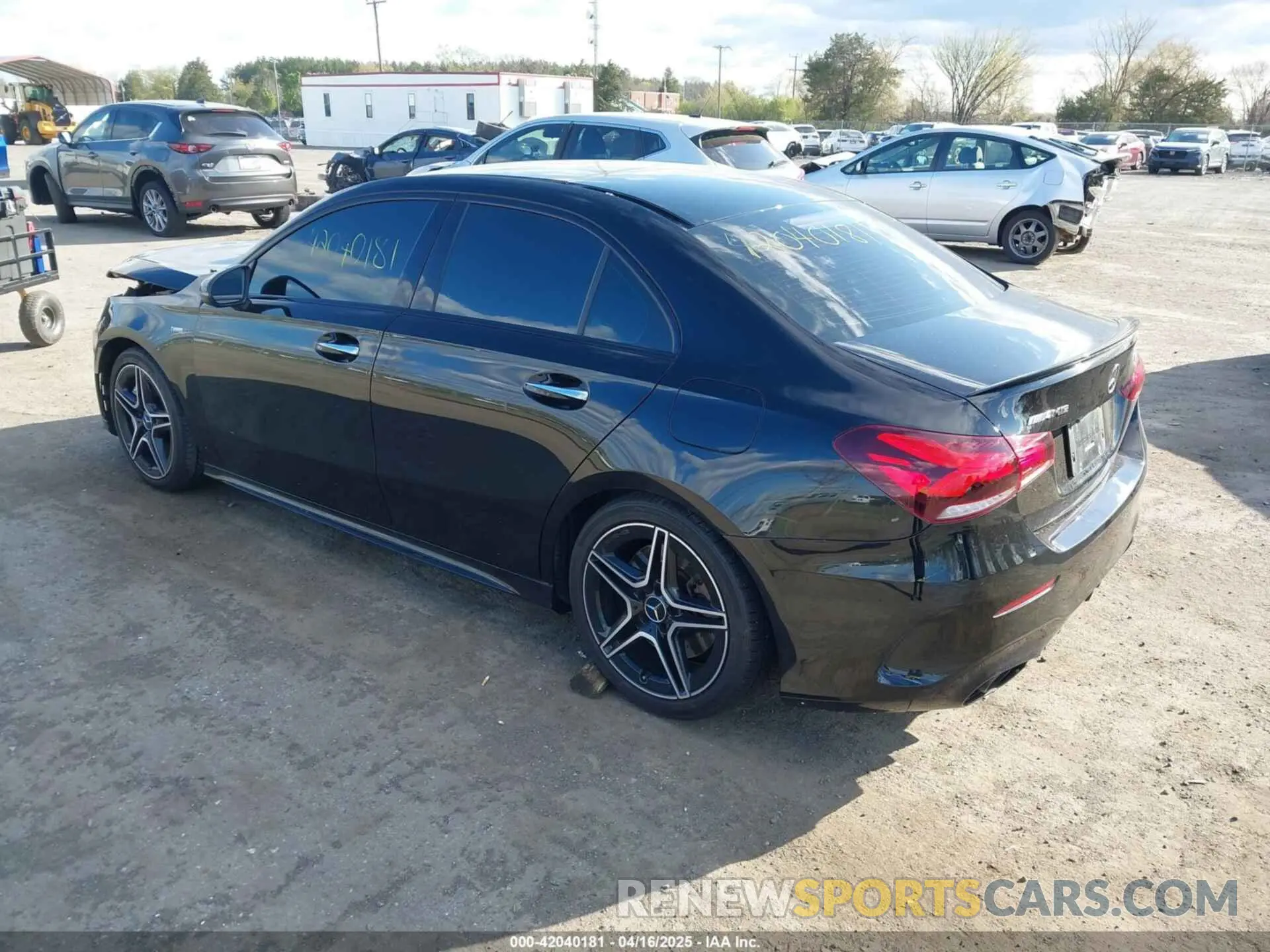 3 Photograph of a damaged car W1K3G5BB0MJ266385 MERCEDES-BENZ AMG A 35 2021