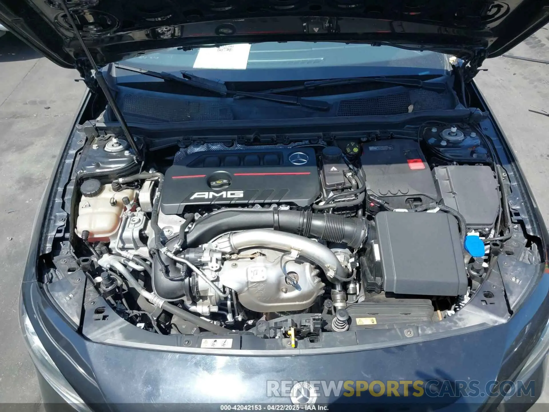 10 Photograph of a damaged car W1K3G5BB1MJ293241 MERCEDES-BENZ AMG A 35 2021