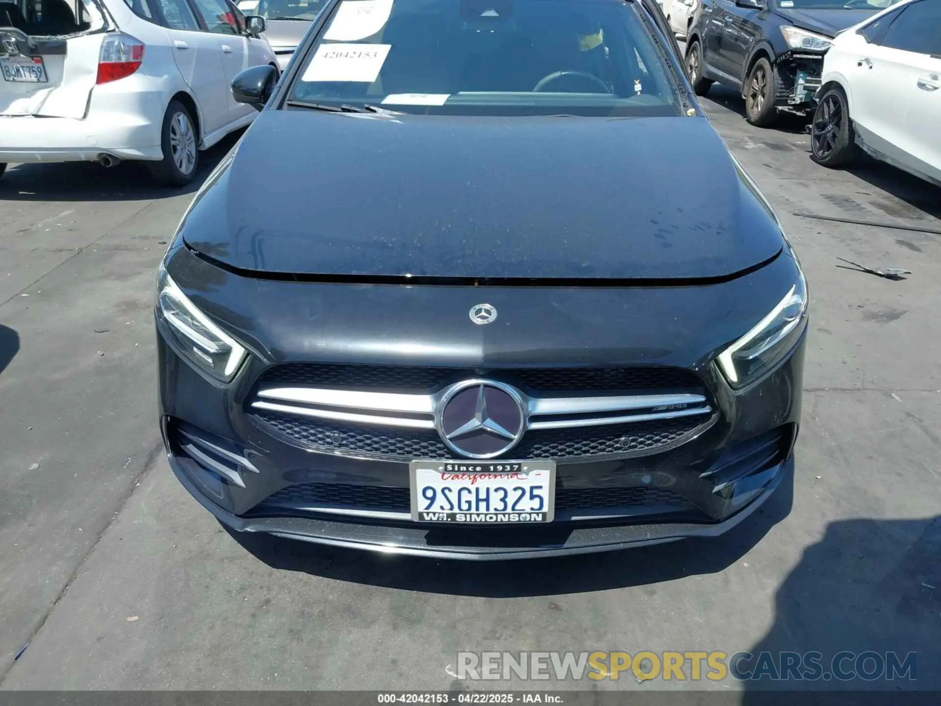 13 Photograph of a damaged car W1K3G5BB1MJ293241 MERCEDES-BENZ AMG A 35 2021
