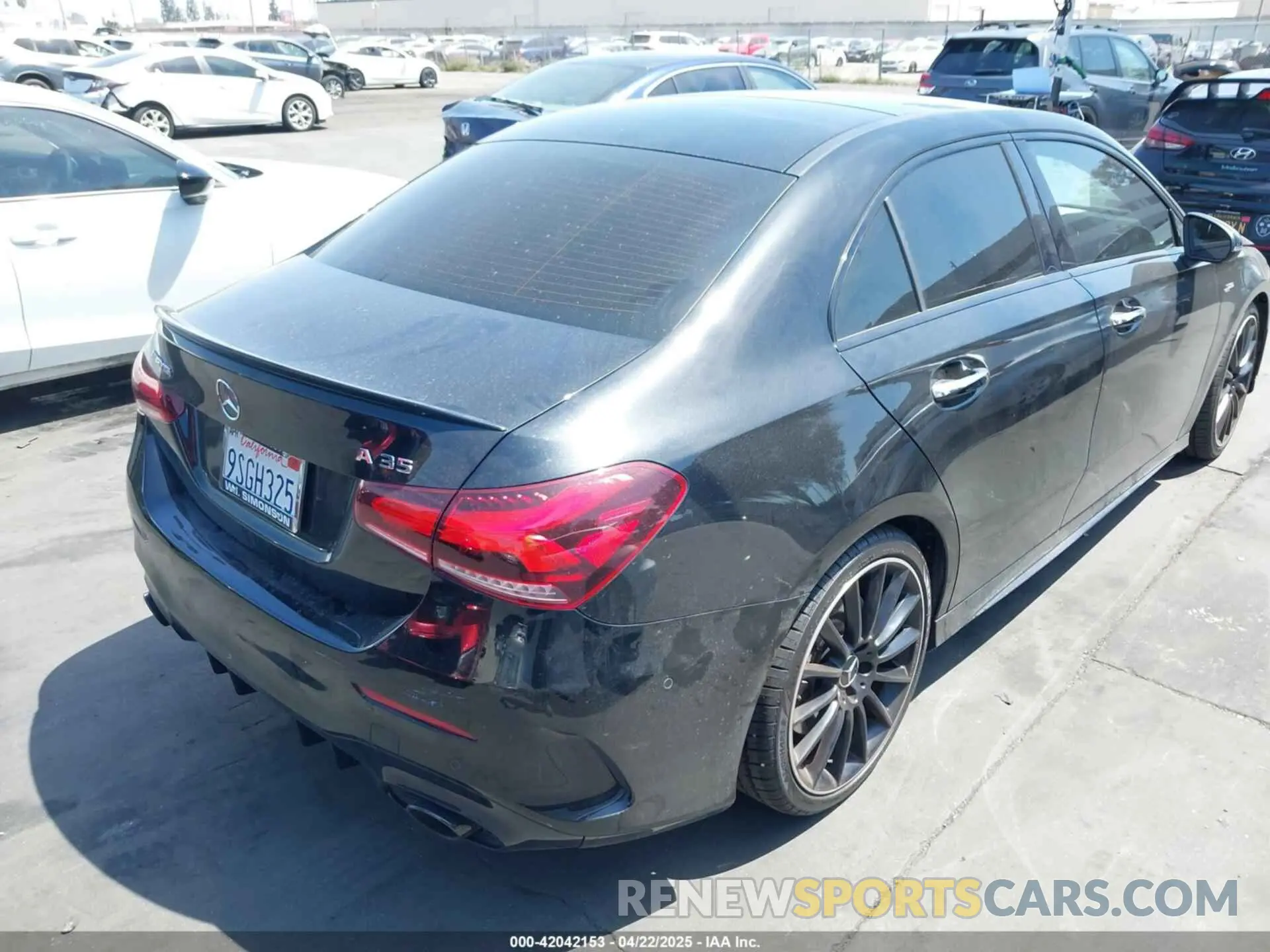 4 Photograph of a damaged car W1K3G5BB1MJ293241 MERCEDES-BENZ AMG A 35 2021