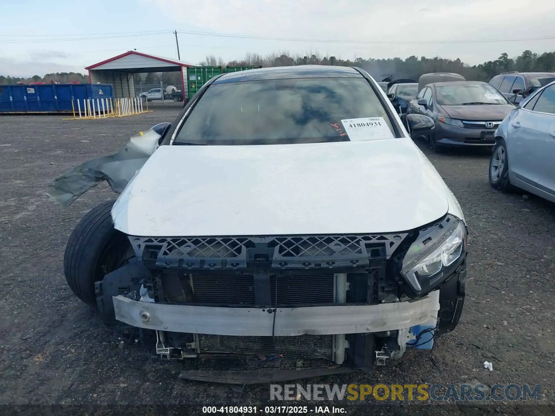 12 Photograph of a damaged car W1K3G5BB6MJ307912 MERCEDES-BENZ AMG A 35 2021