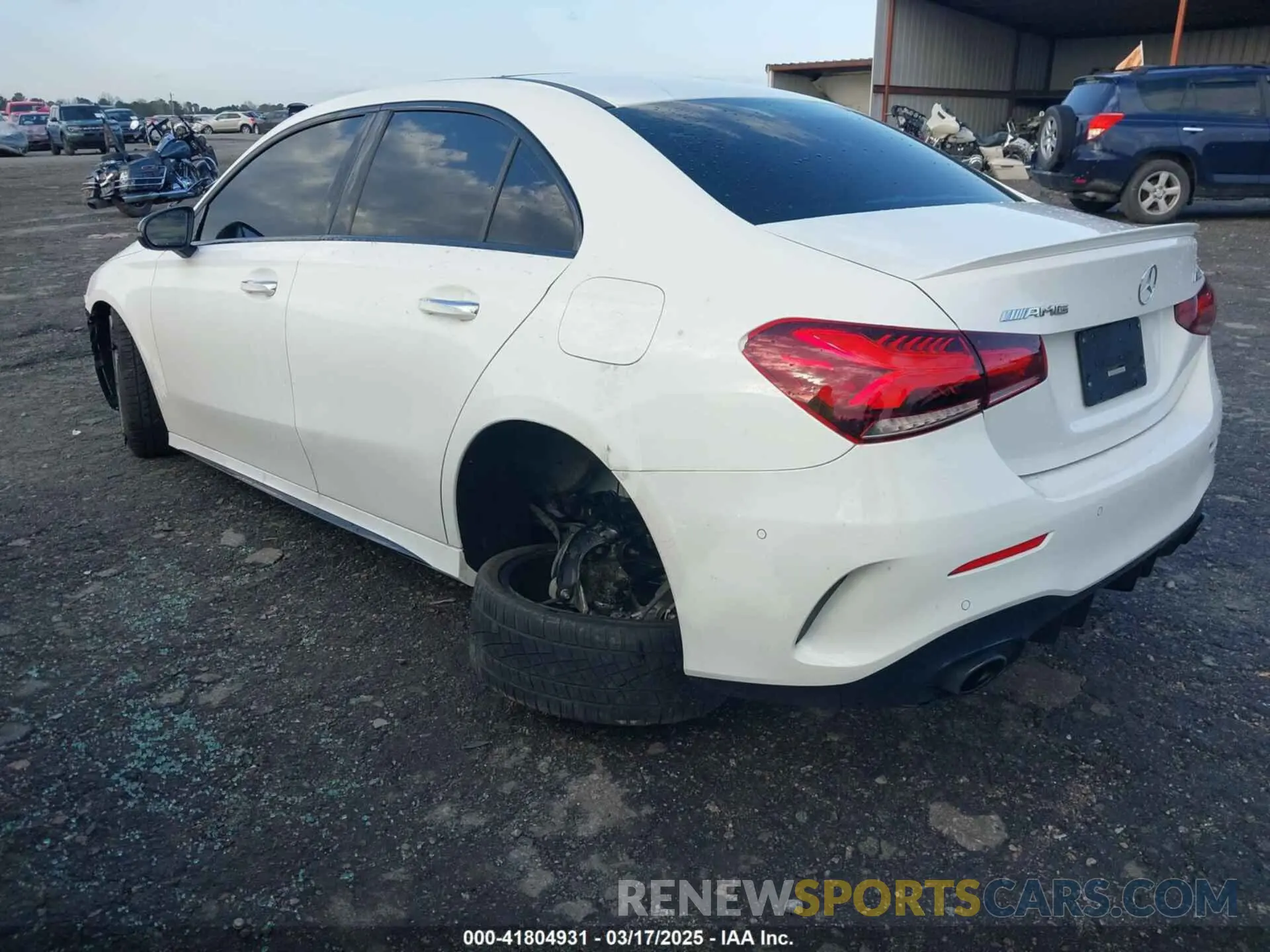 3 Photograph of a damaged car W1K3G5BB6MJ307912 MERCEDES-BENZ AMG A 35 2021