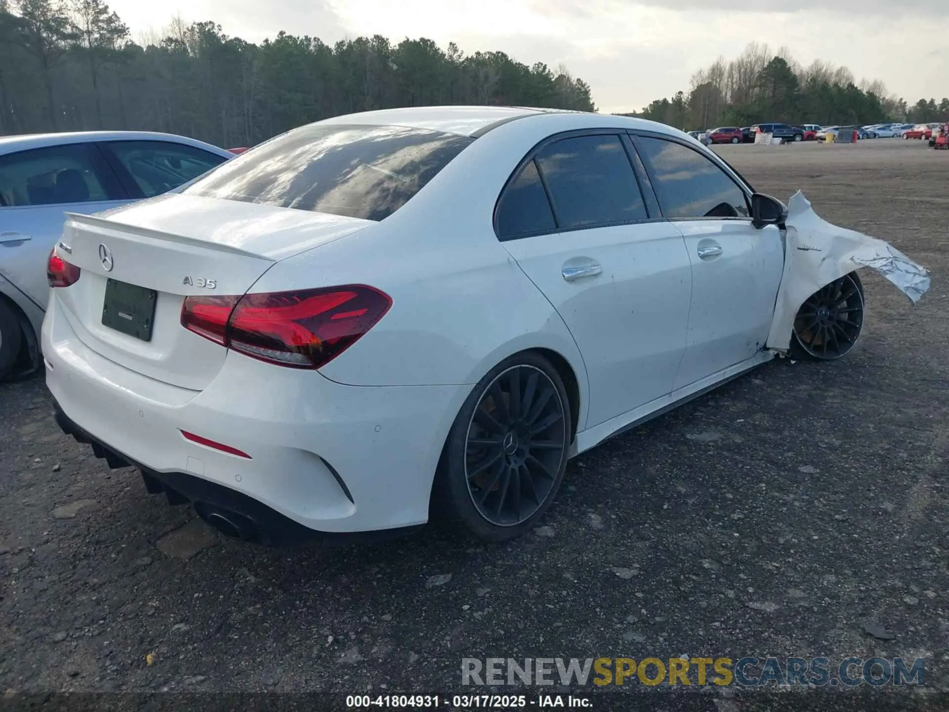 4 Photograph of a damaged car W1K3G5BB6MJ307912 MERCEDES-BENZ AMG A 35 2021