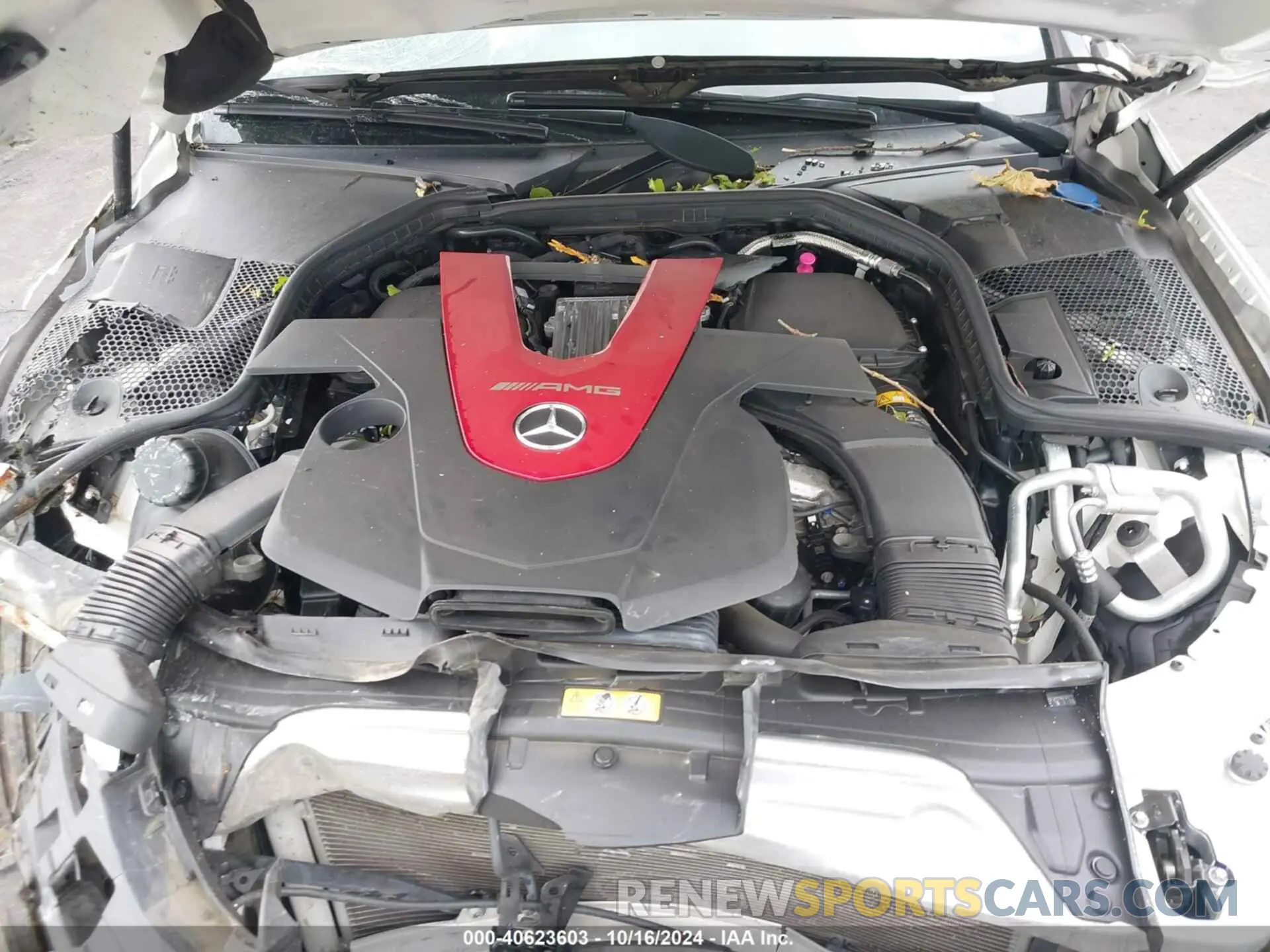 10 Photograph of a damaged car 55SWF6EB5KU284539 MERCEDES-BENZ AMG C 43 2019