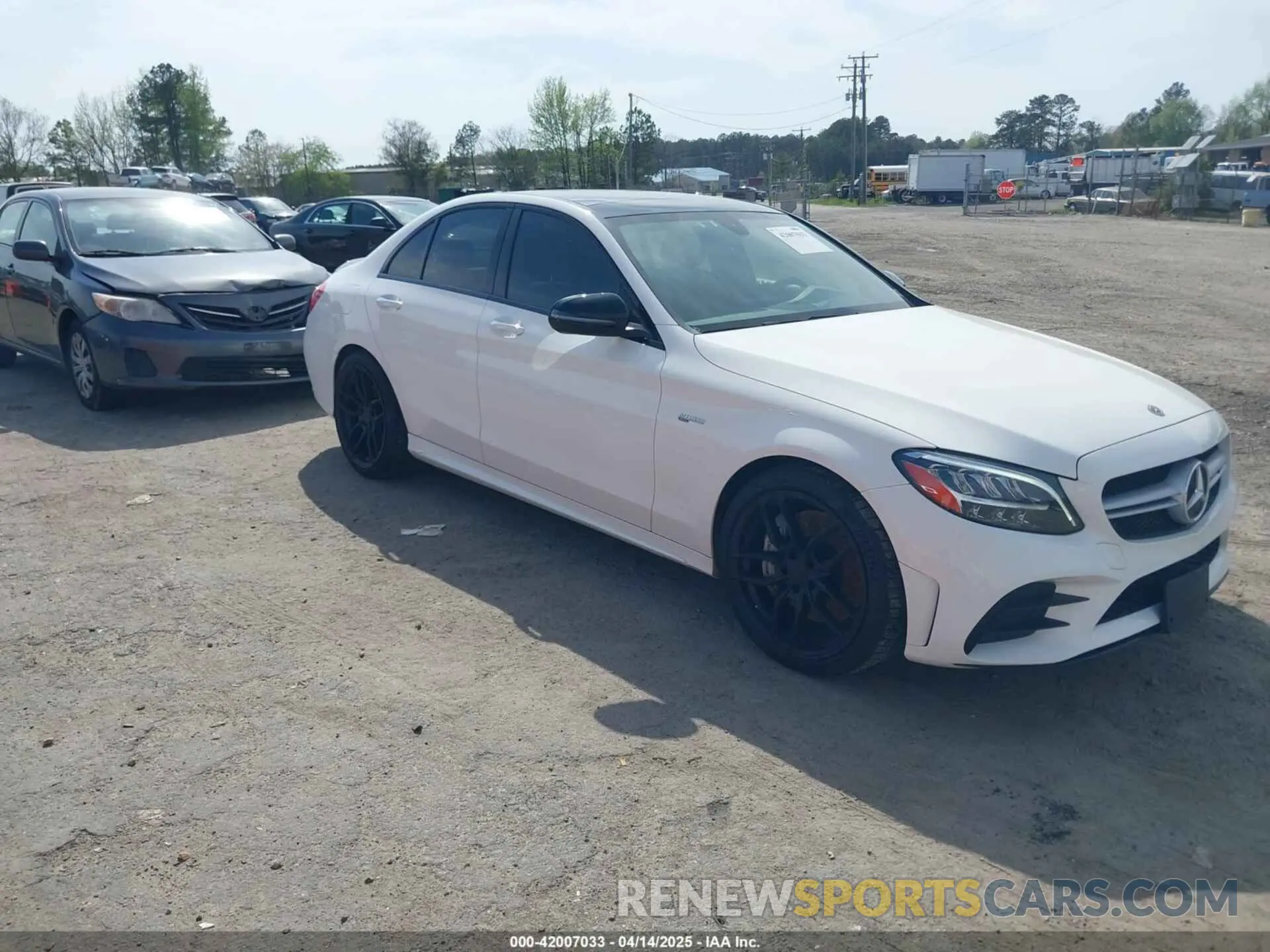 1 Photograph of a damaged car 55SWF6EB6KU304488 MERCEDES-BENZ AMG C 43 2019