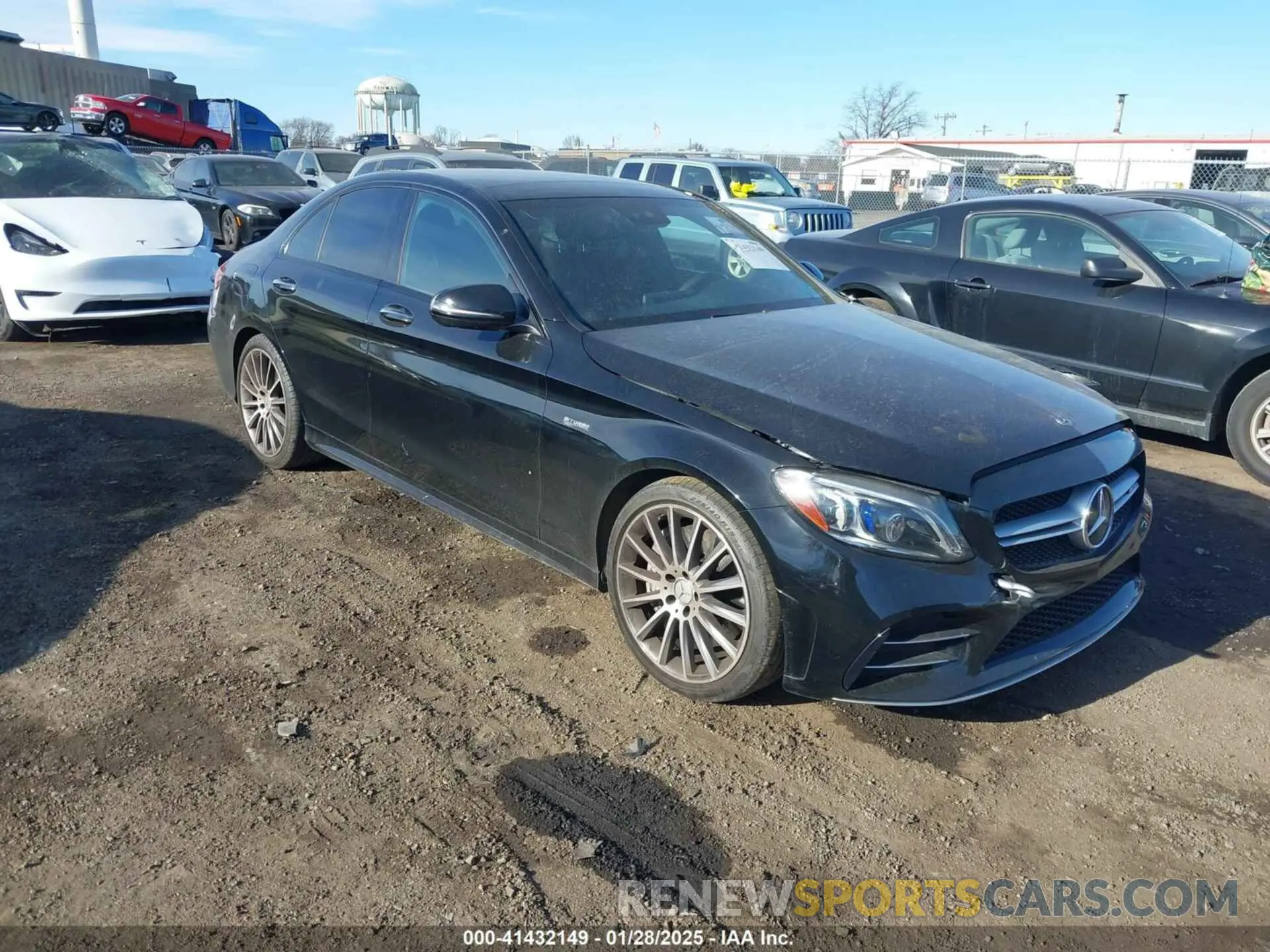 1 Photograph of a damaged car 55SWF6EB8KU299343 MERCEDES-BENZ AMG C 43 2019