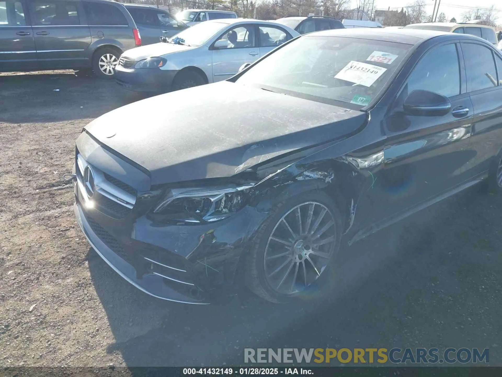 6 Photograph of a damaged car 55SWF6EB8KU299343 MERCEDES-BENZ AMG C 43 2019