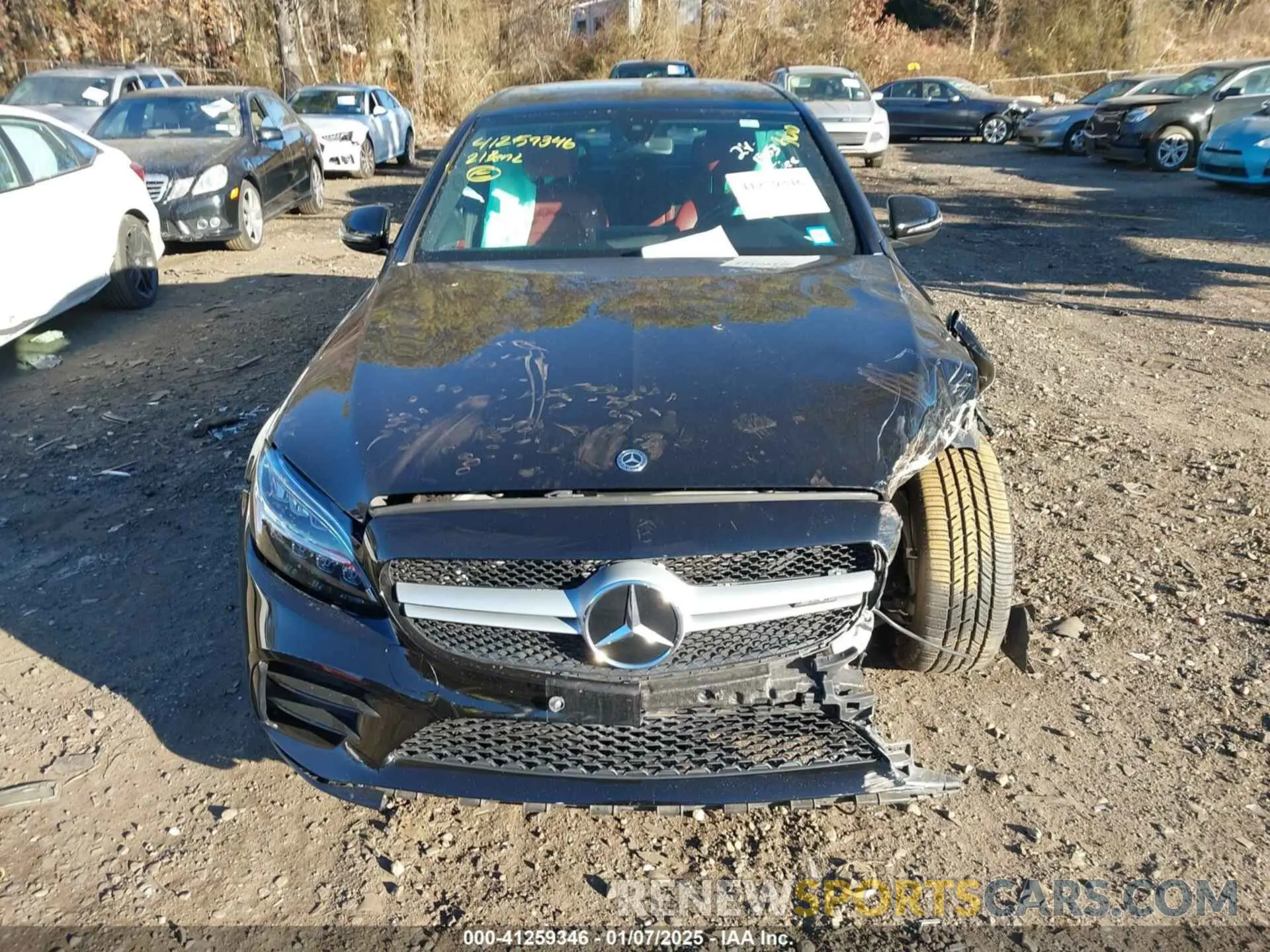 12 Photograph of a damaged car W1KWF6EB1MR628422 MERCEDES-BENZ AMG C 43 2021