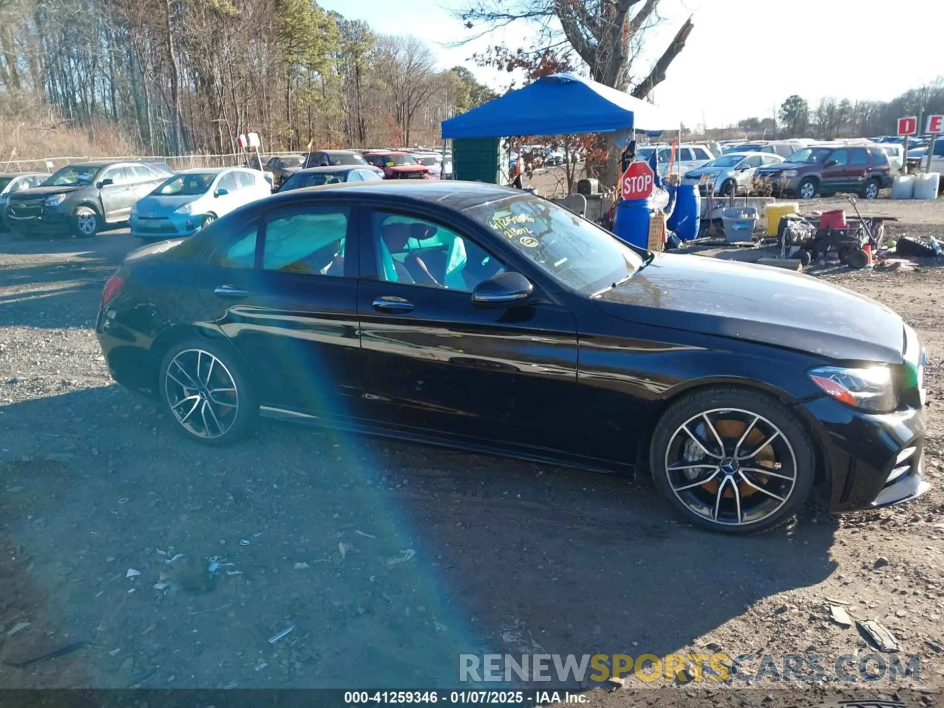 13 Photograph of a damaged car W1KWF6EB1MR628422 MERCEDES-BENZ AMG C 43 2021