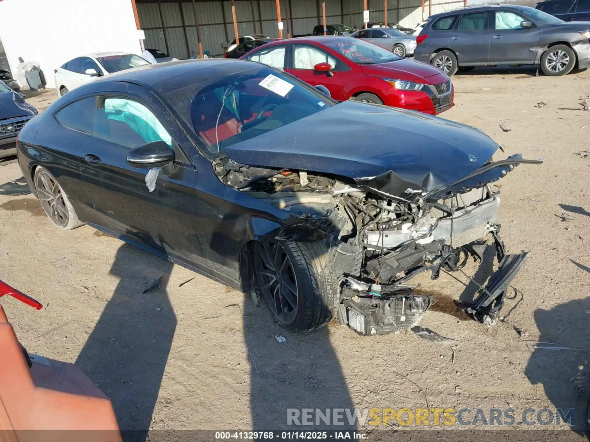 1 Photograph of a damaged car W1KWJ6EB8MG065671 MERCEDES-BENZ AMG C 43 2021