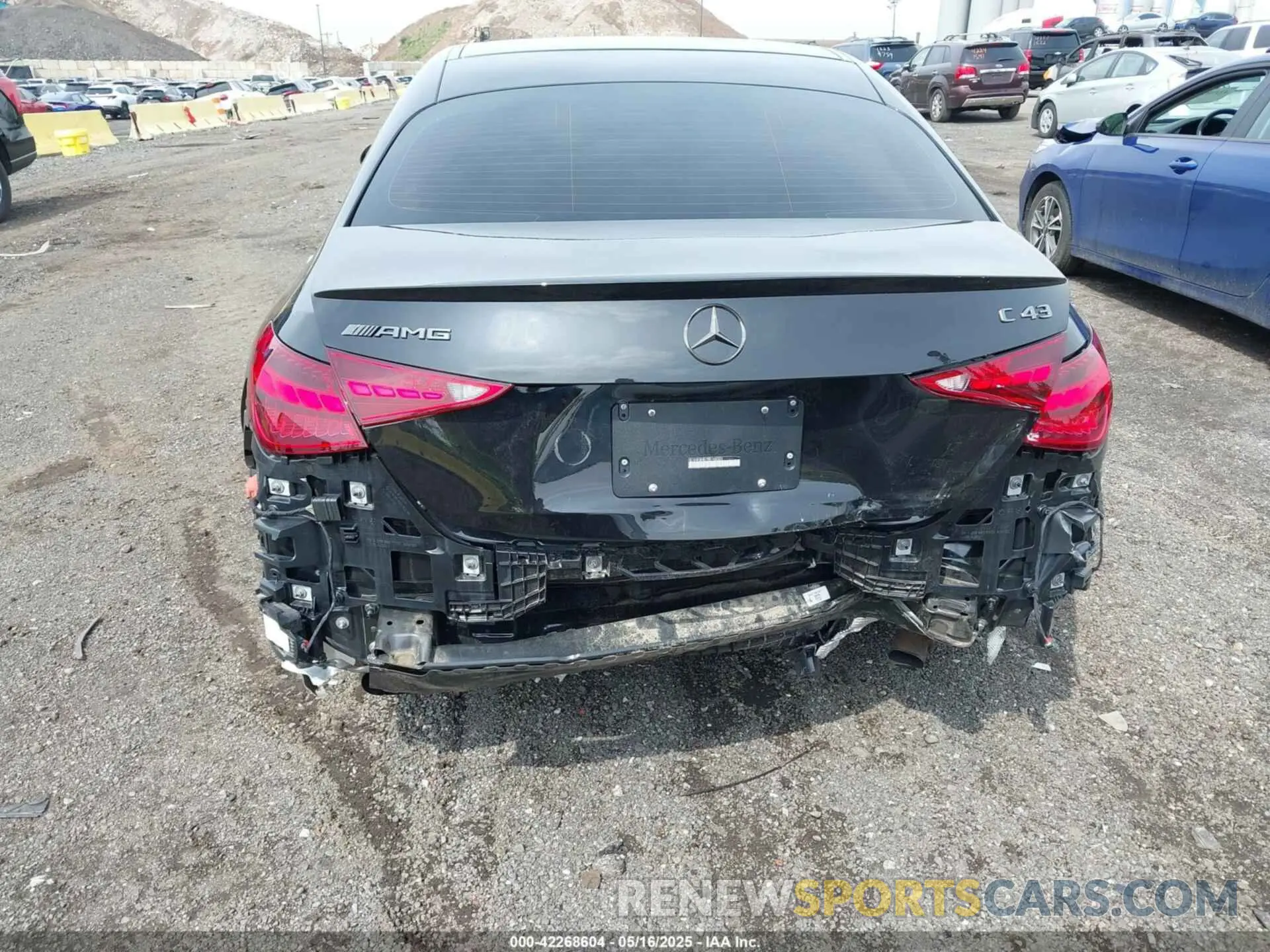 6 Photograph of a damaged car W1KAF8HB7RR168322 MERCEDES-BENZ AMG C 43 2024