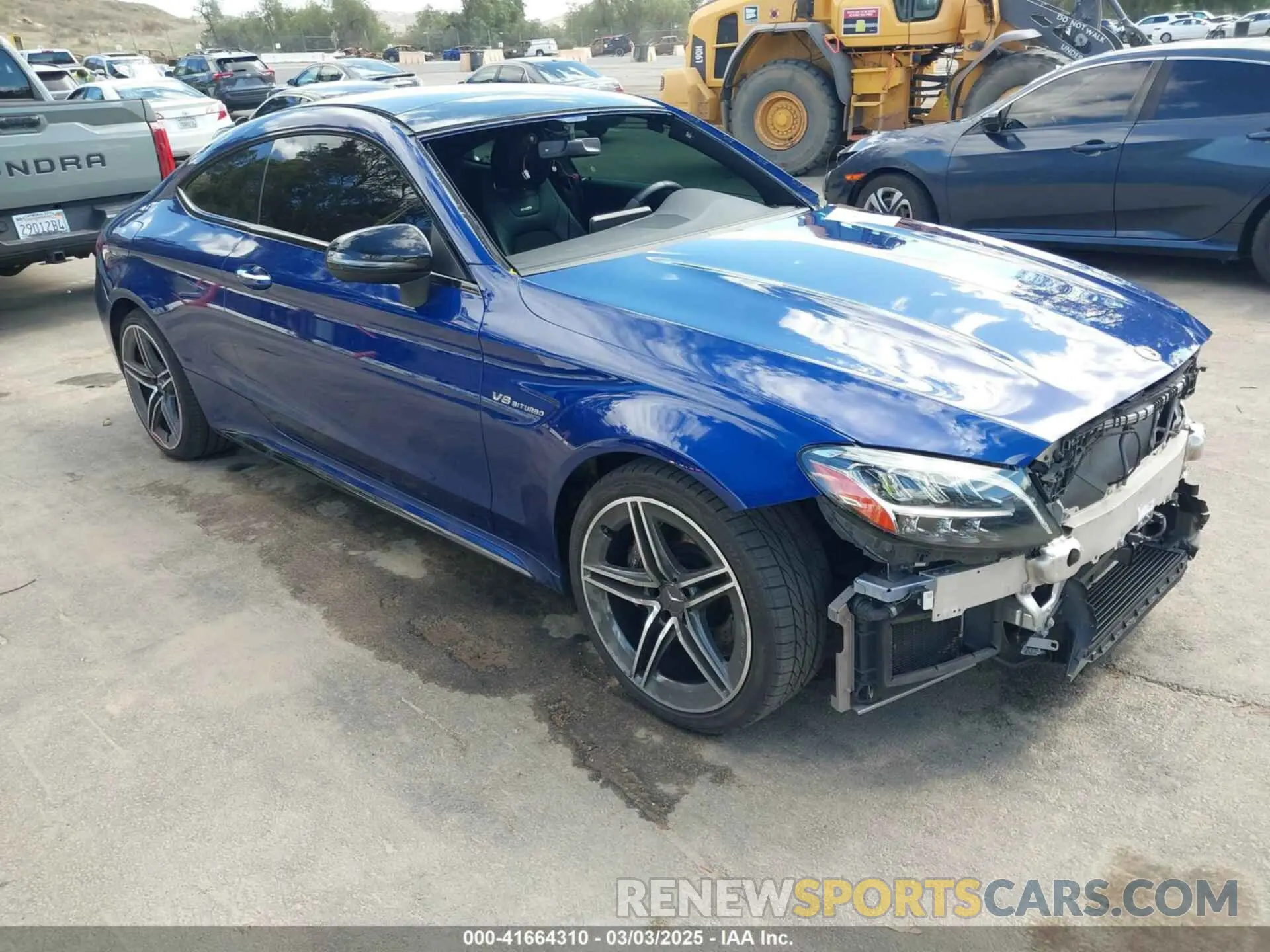 1 Photograph of a damaged car WDDWJ8GB4KF832380 MERCEDES-BENZ AMG C 63 2019