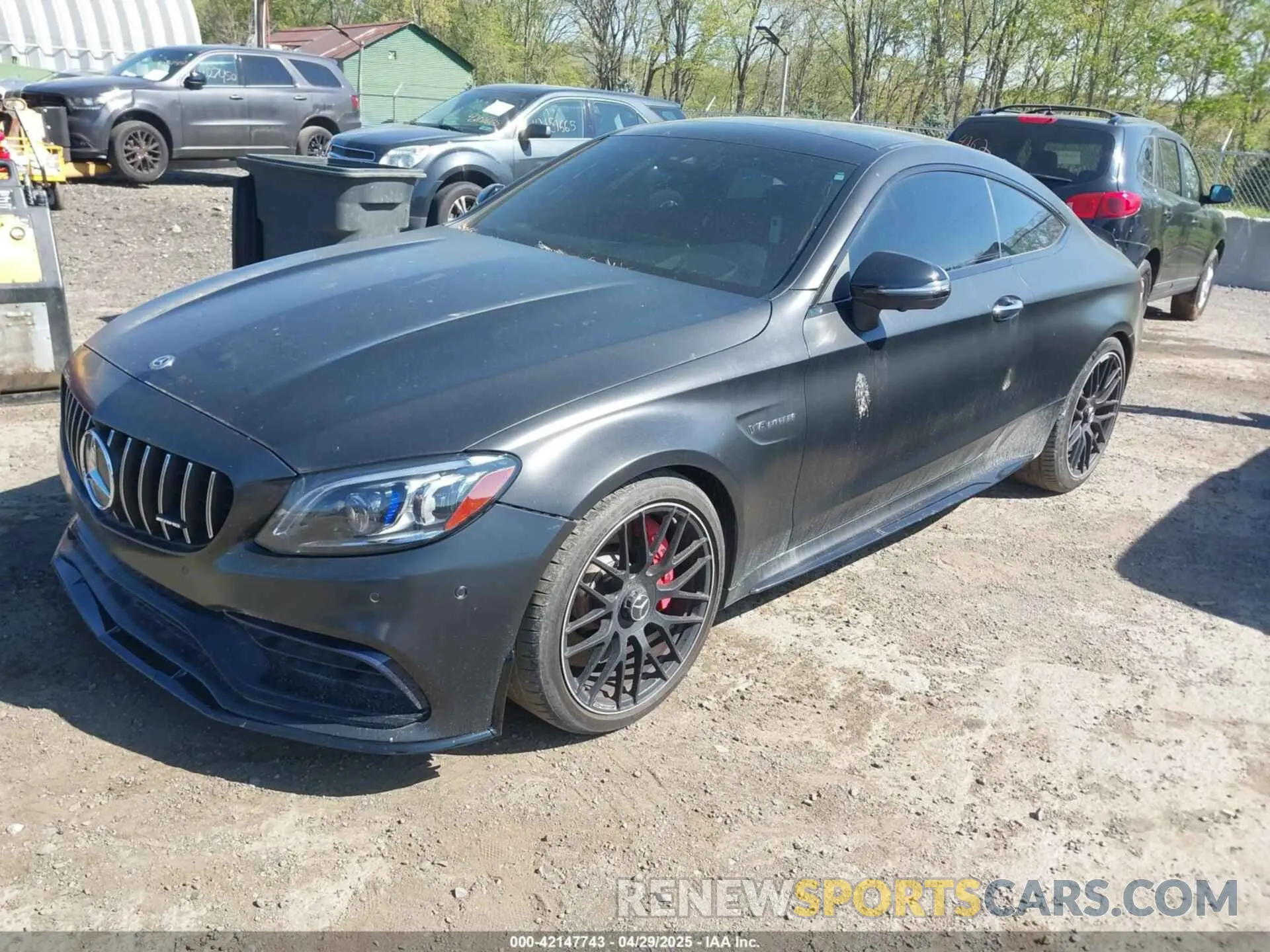2 Photograph of a damaged car WDDWJ8HBXKF845181 MERCEDES-BENZ AMG C 63 2019