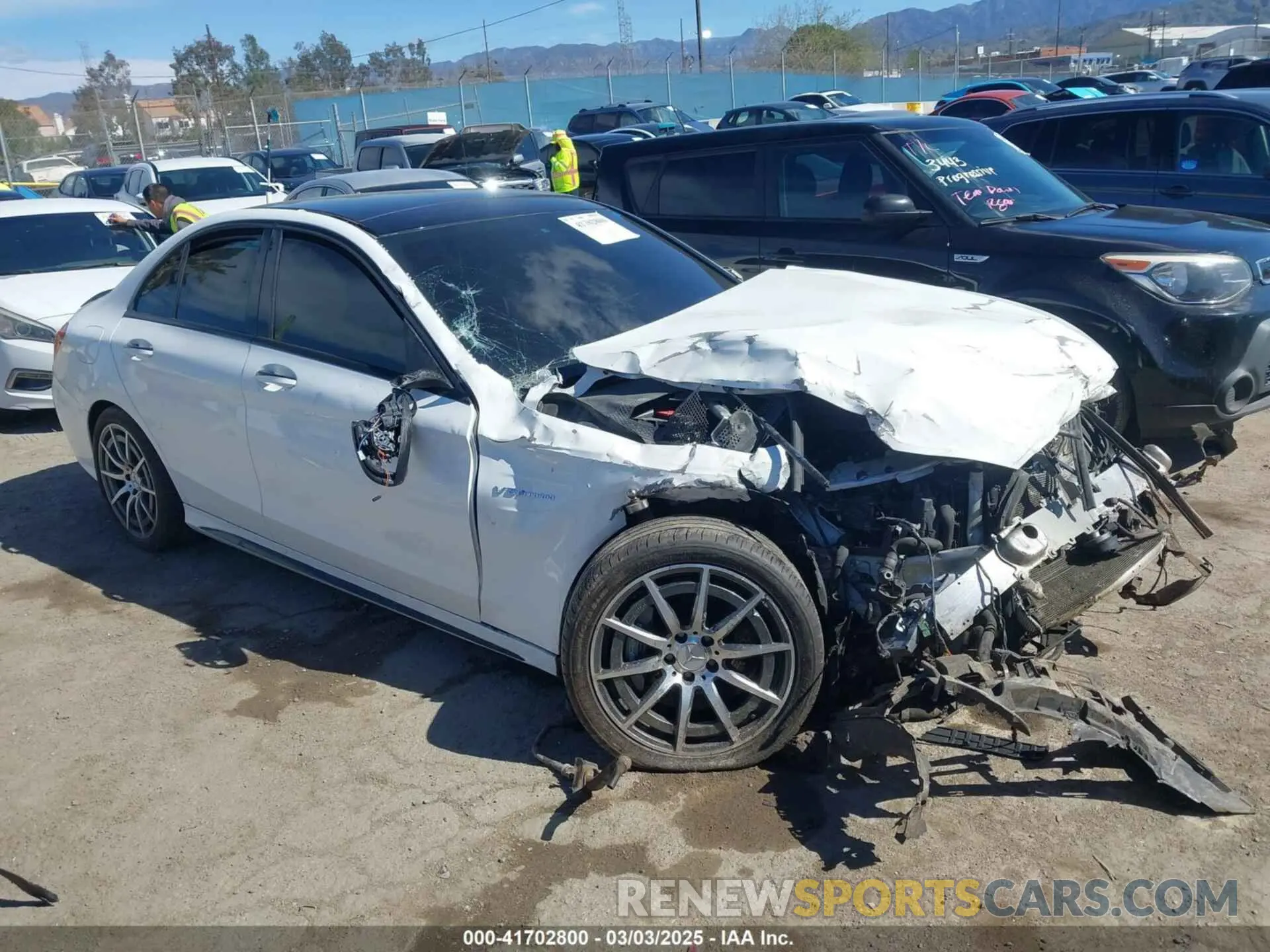 1 Photograph of a damaged car 55SWF8GB5LU332454 MERCEDES-BENZ AMG C 63 2020