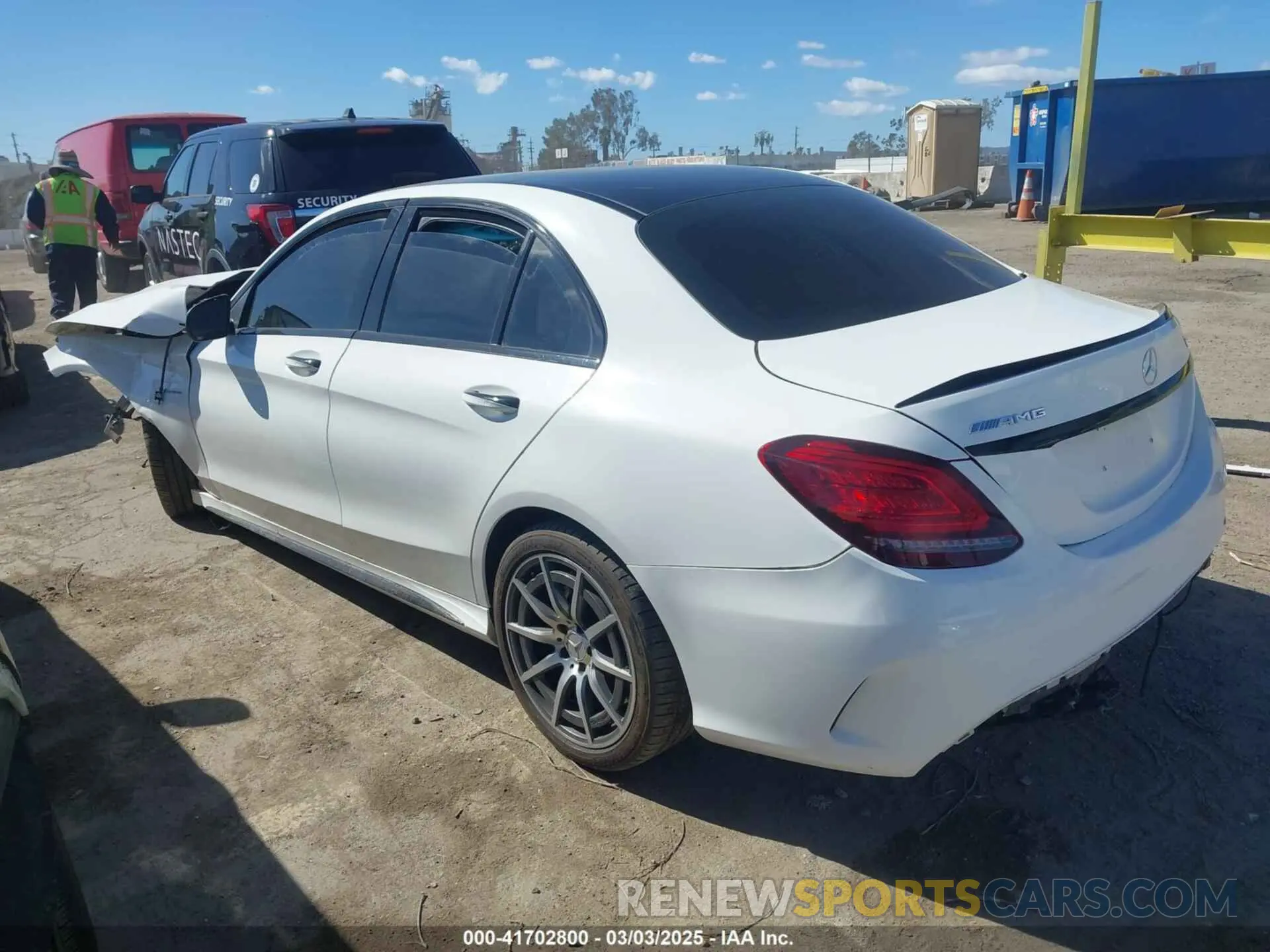 3 Photograph of a damaged car 55SWF8GB5LU332454 MERCEDES-BENZ AMG C 63 2020