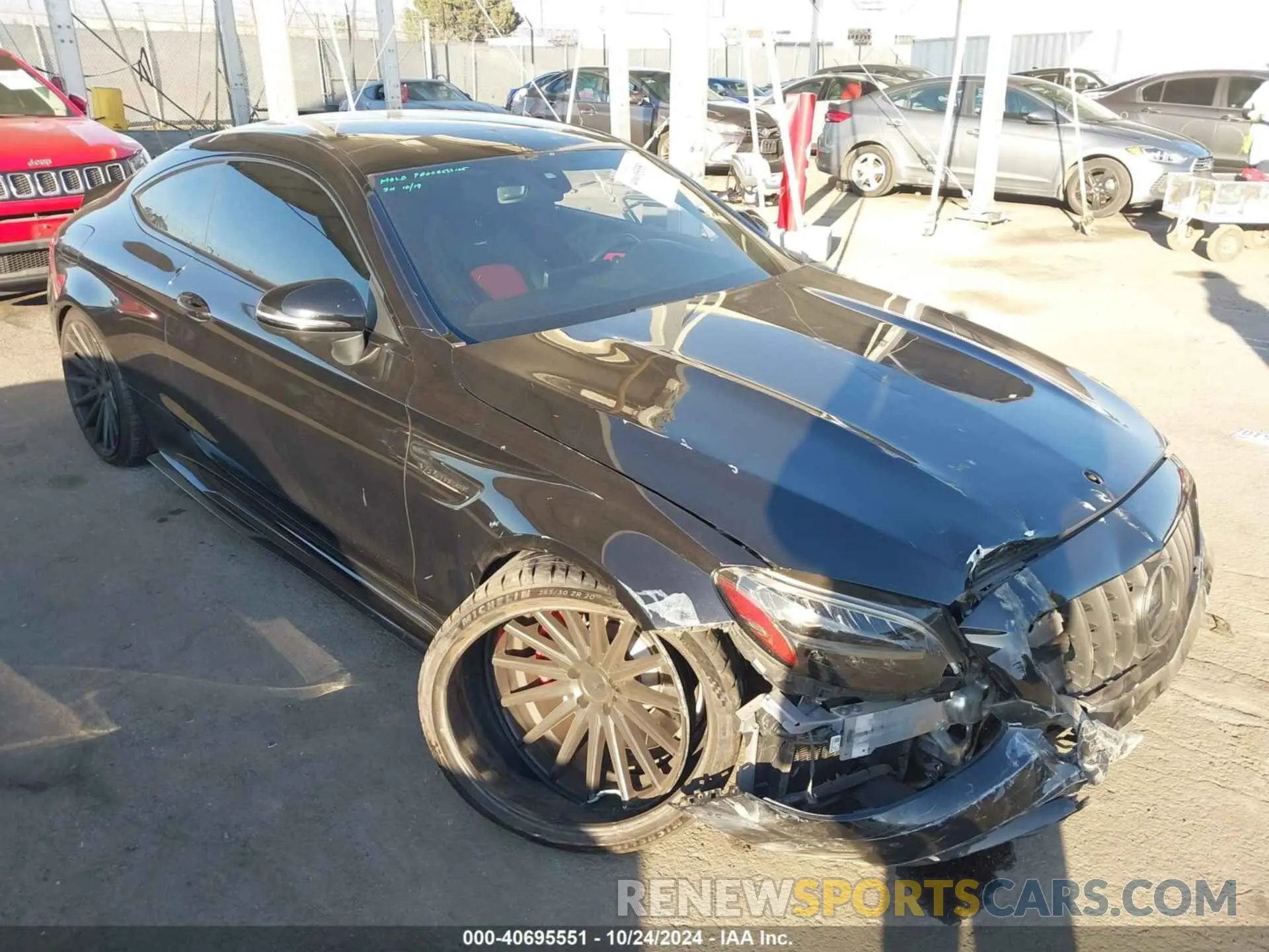 1 Photograph of a damaged car WDDWJ8HB4LF948310 MERCEDES-BENZ AMG C 63 2020