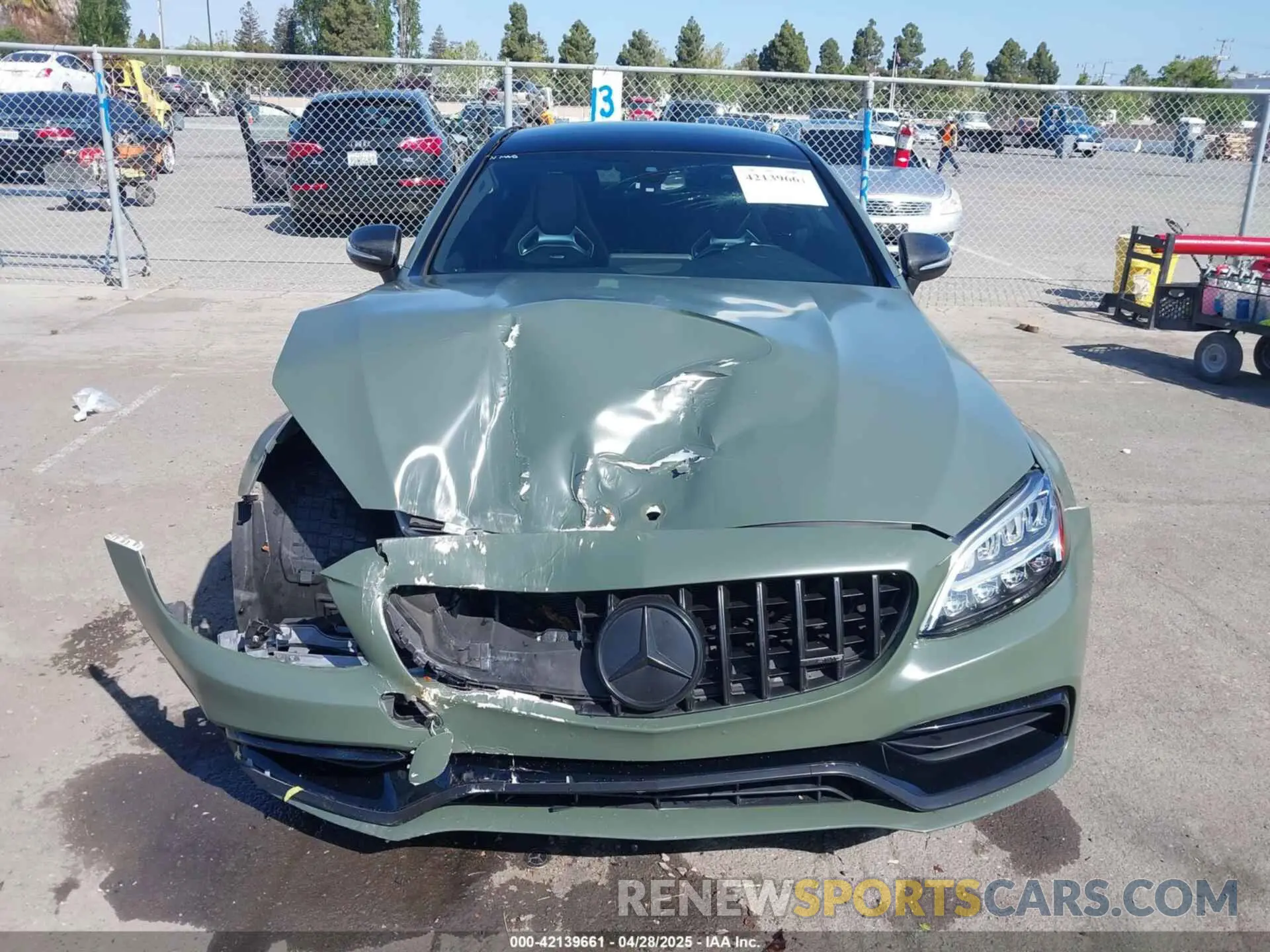 12 Photograph of a damaged car WDDWJ8HB7LF968504 MERCEDES-BENZ AMG C 63 2020