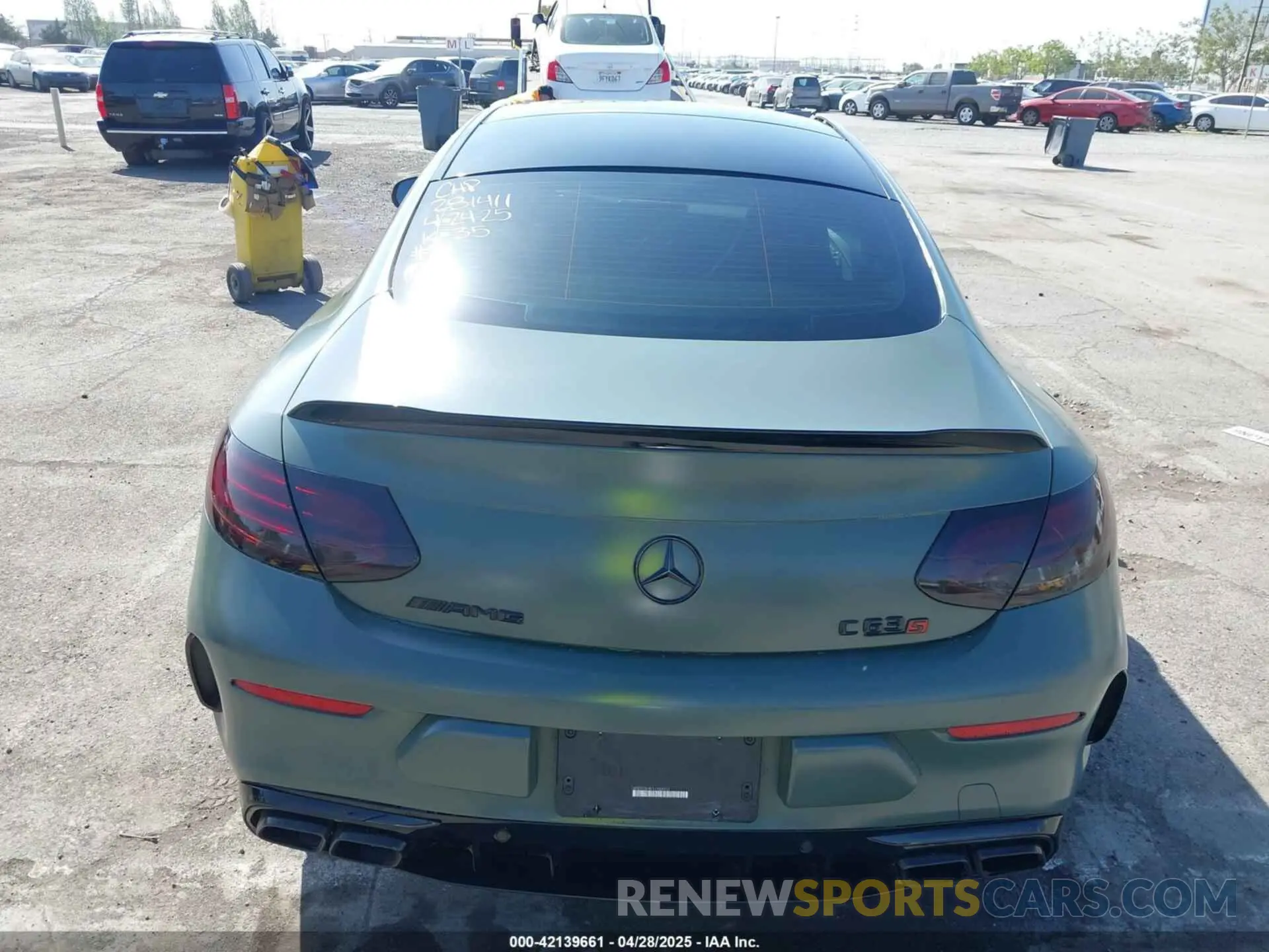16 Photograph of a damaged car WDDWJ8HB7LF968504 MERCEDES-BENZ AMG C 63 2020