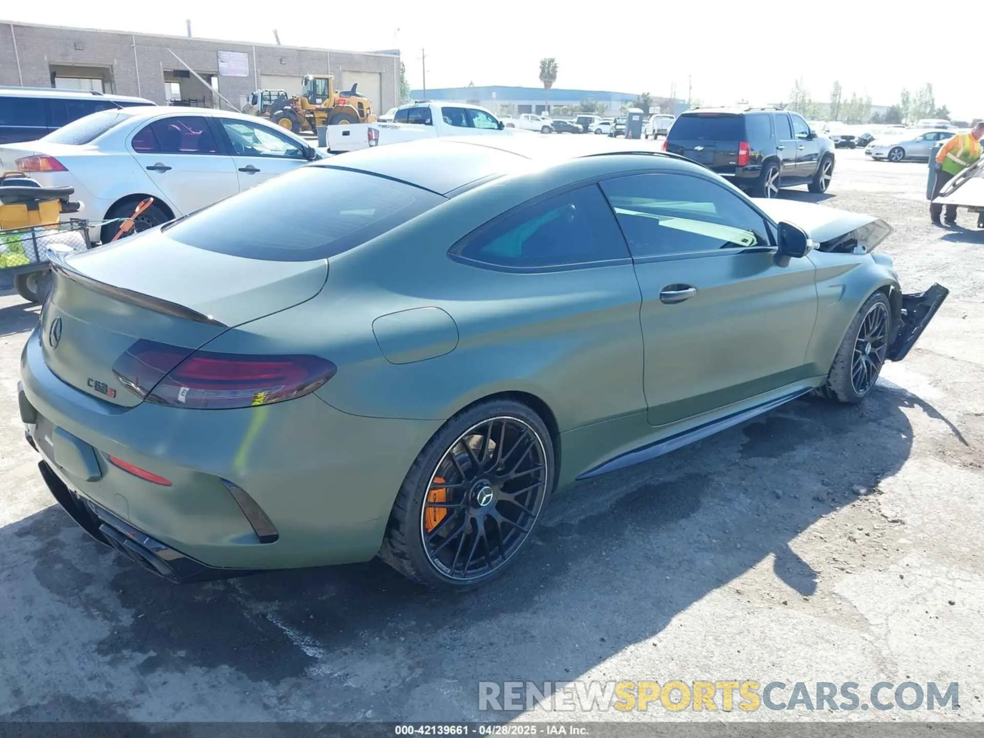 4 Photograph of a damaged car WDDWJ8HB7LF968504 MERCEDES-BENZ AMG C 63 2020