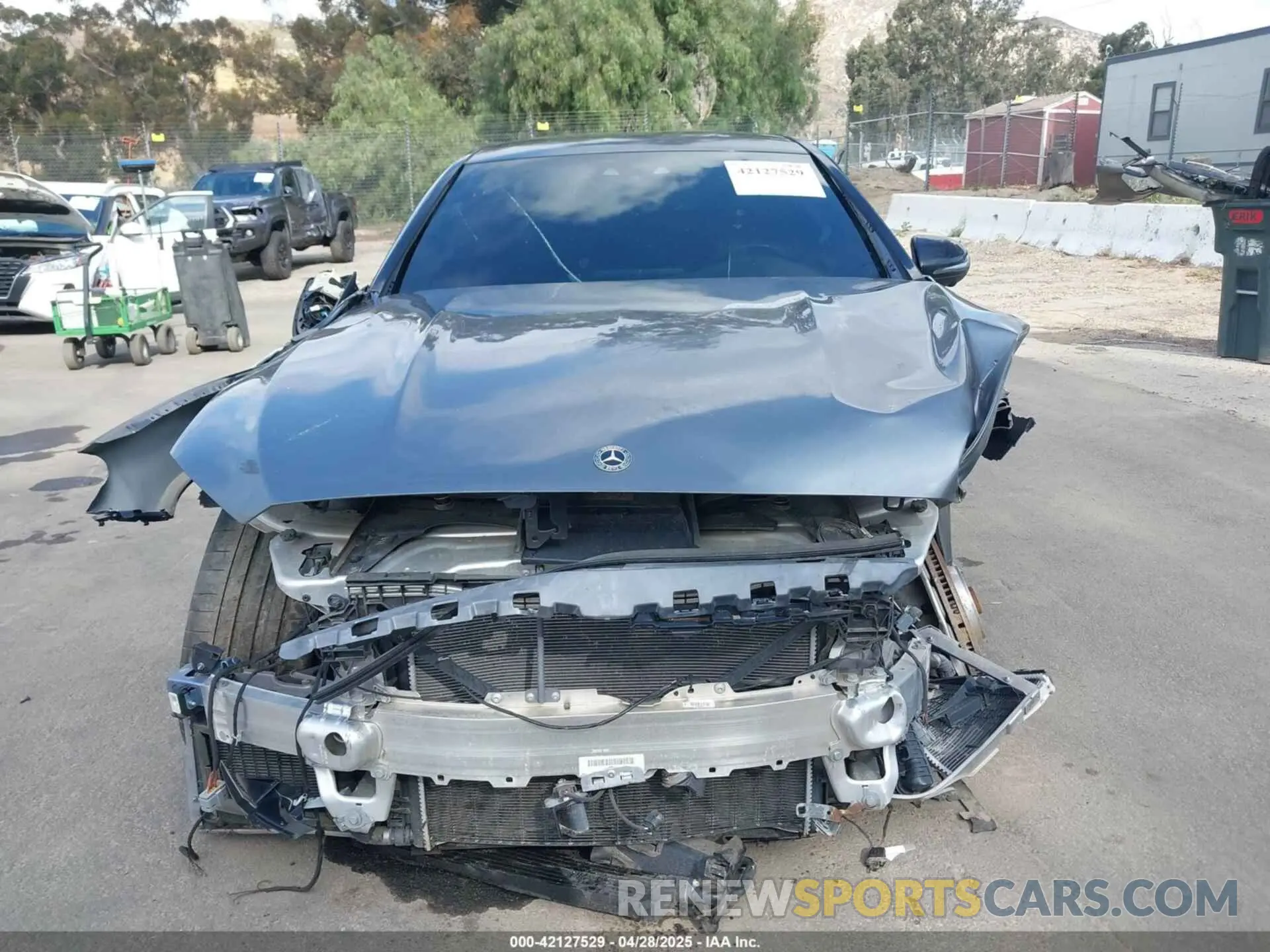 12 Photograph of a damaged car W1KWF8HB4MR620676 MERCEDES-BENZ AMG C 63 2021