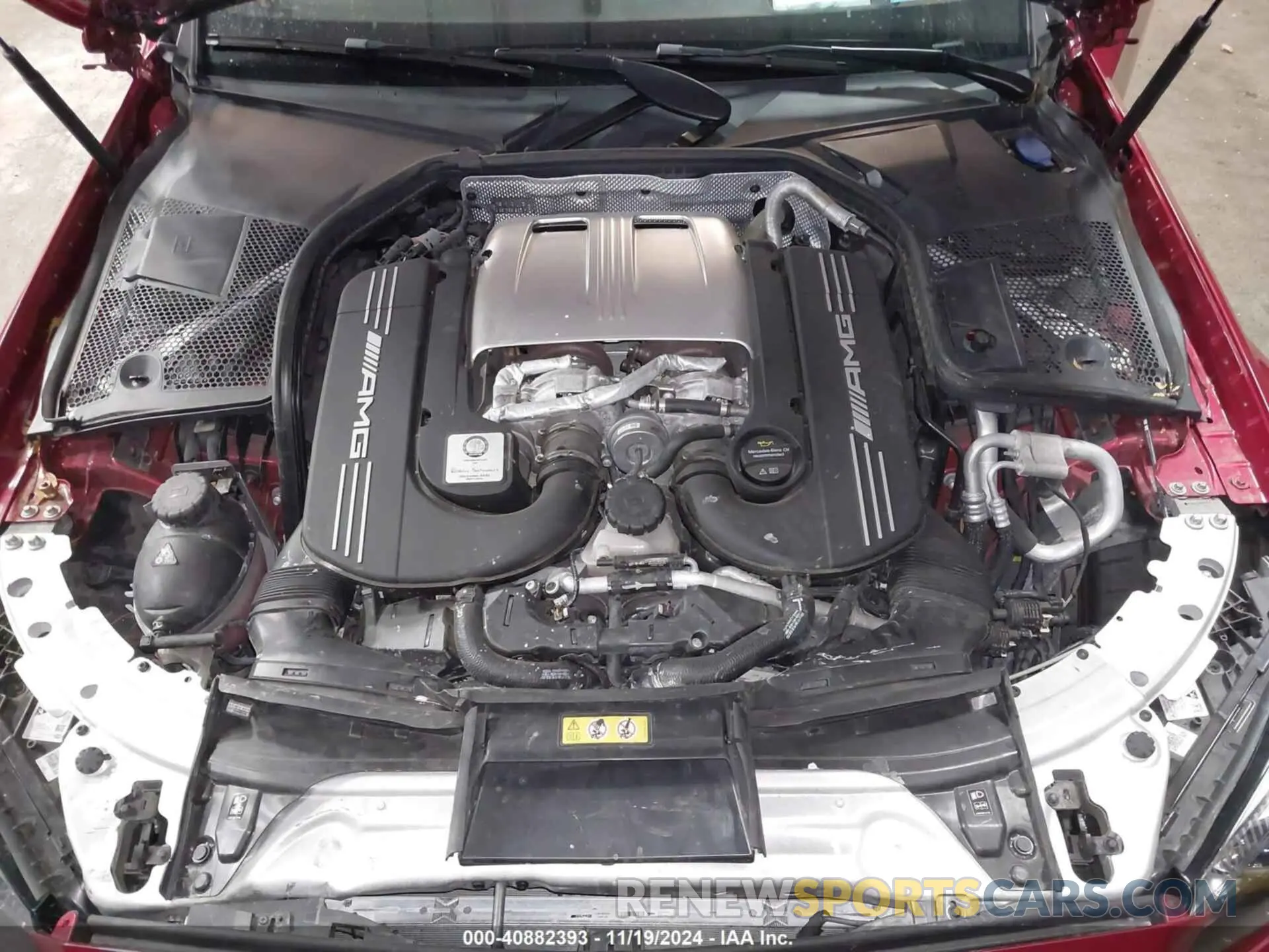 10 Photograph of a damaged car W1KWK8GB5MG075211 MERCEDES-BENZ AMG C 63 2021