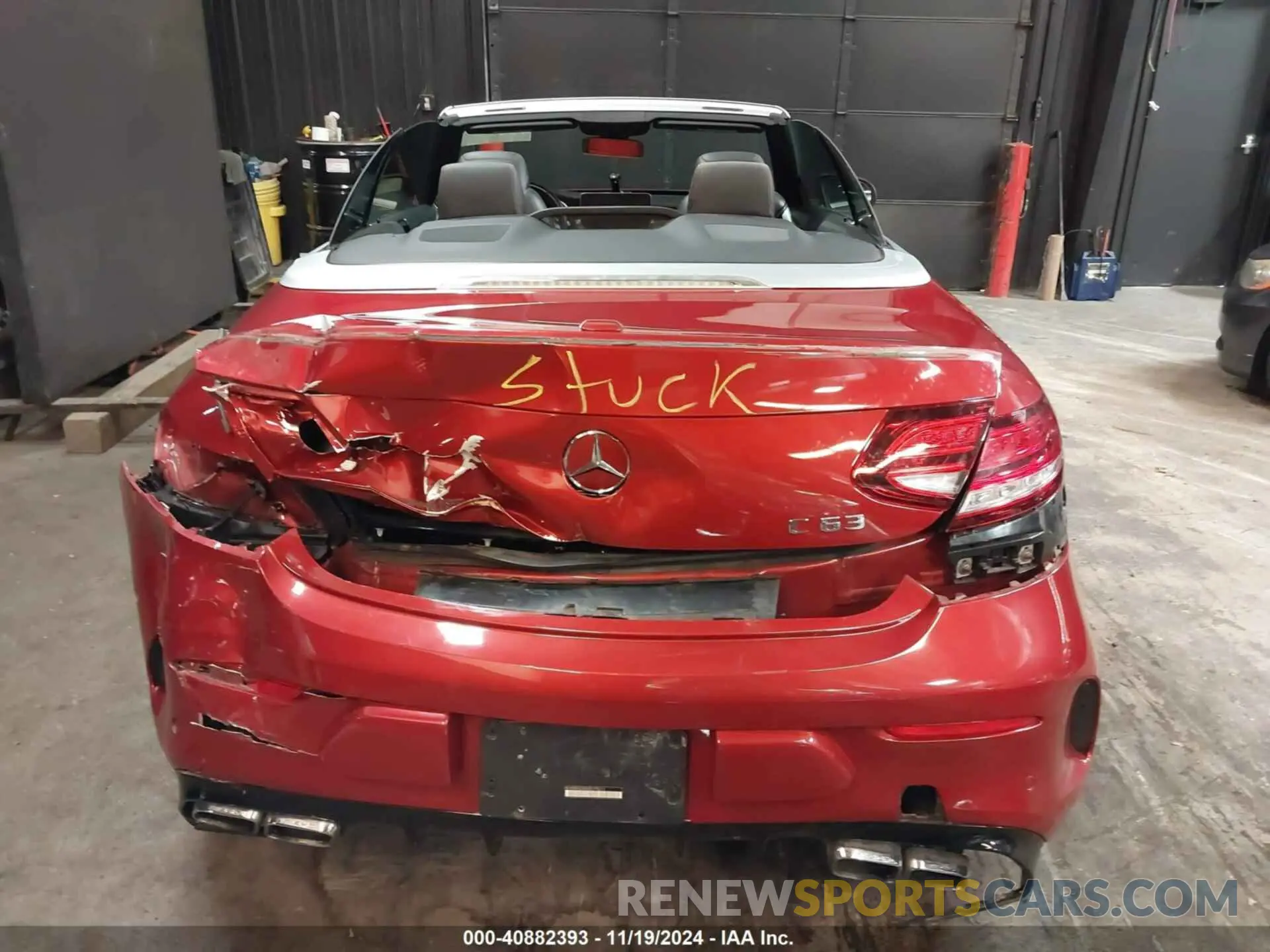 6 Photograph of a damaged car W1KWK8GB5MG075211 MERCEDES-BENZ AMG C 63 2021