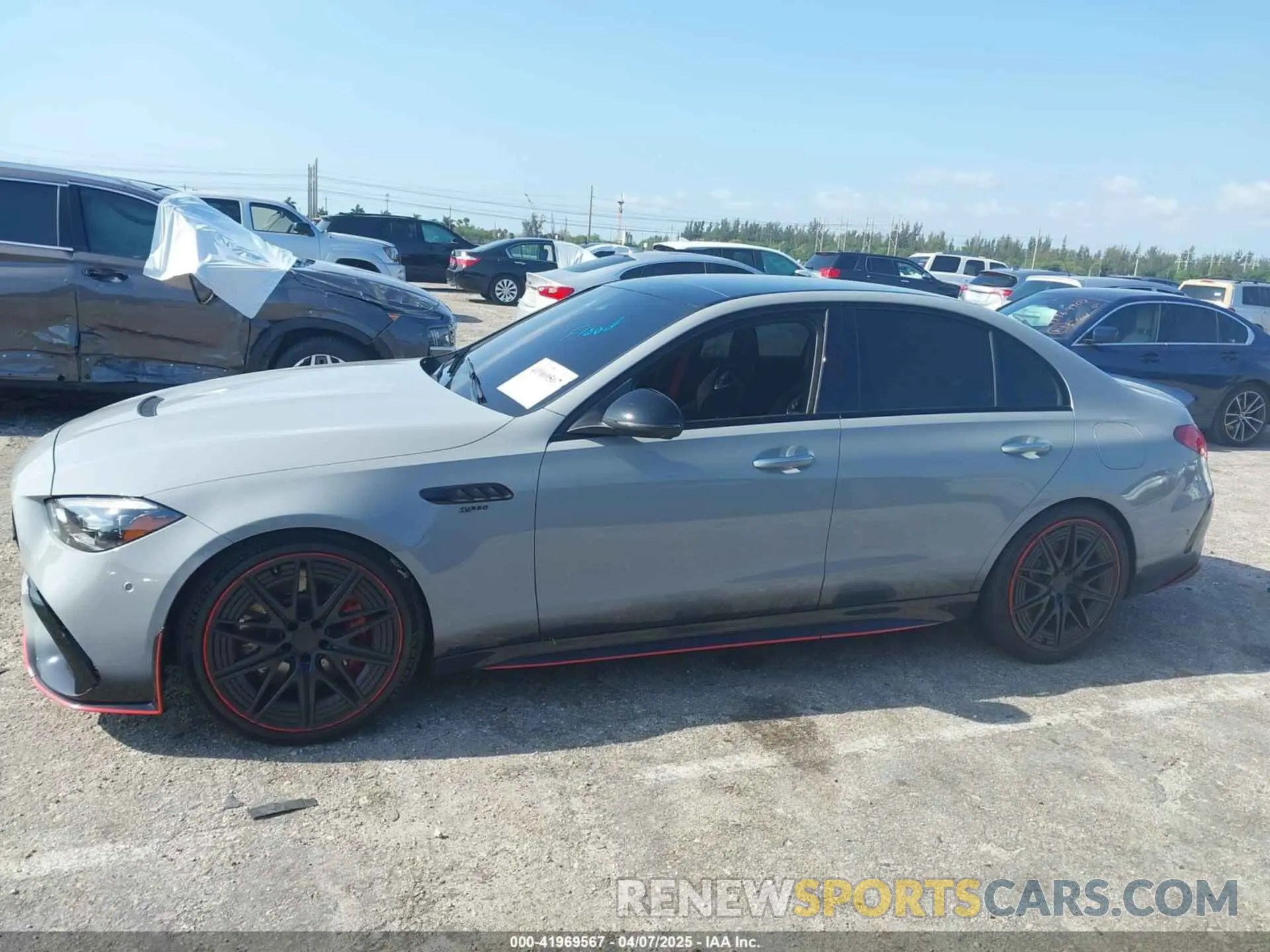 14 Photograph of a damaged car W1KAF8AB5RR173089 MERCEDES-BENZ AMG C 63 2024