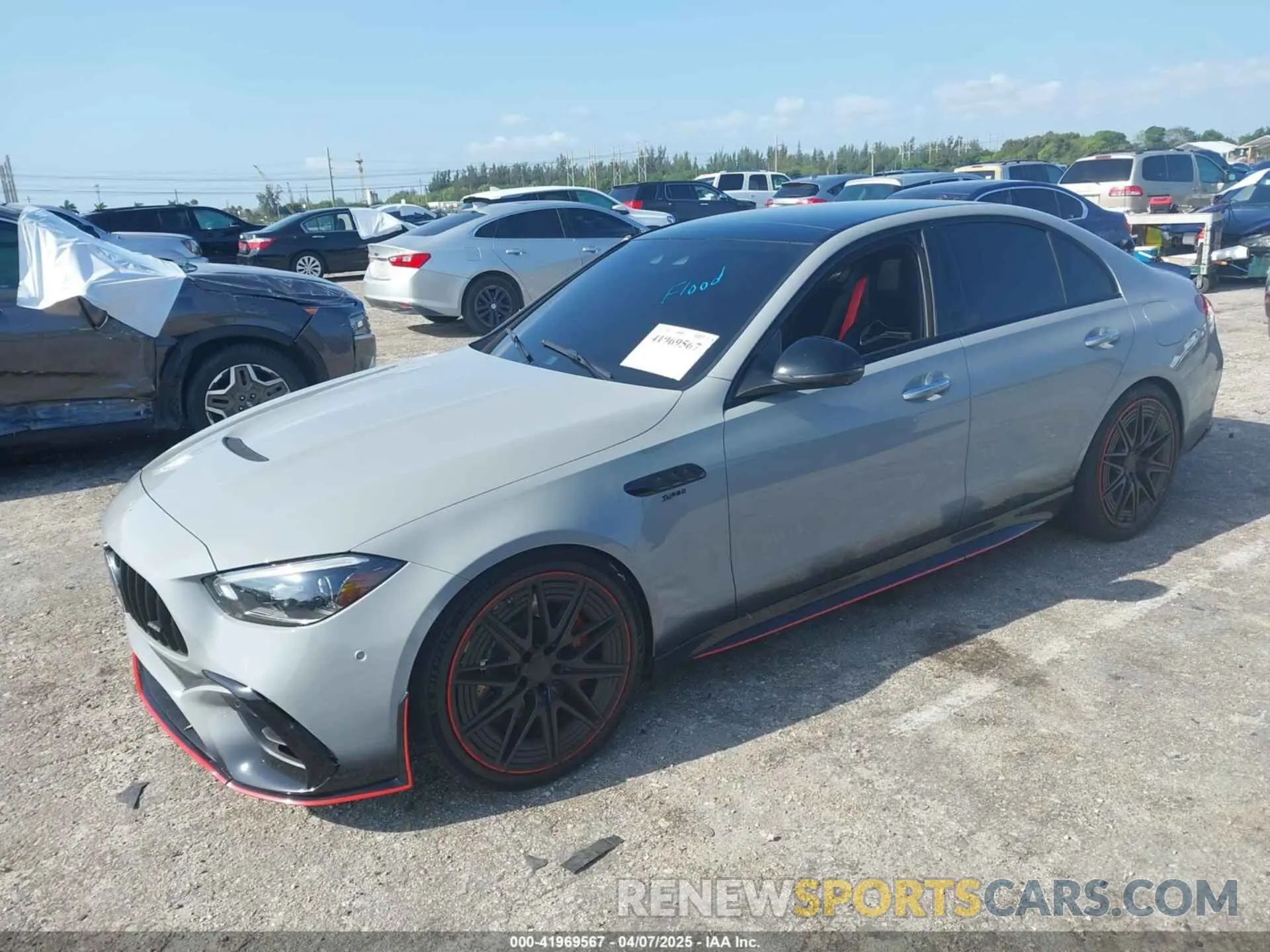 2 Photograph of a damaged car W1KAF8AB5RR173089 MERCEDES-BENZ AMG C 63 2024