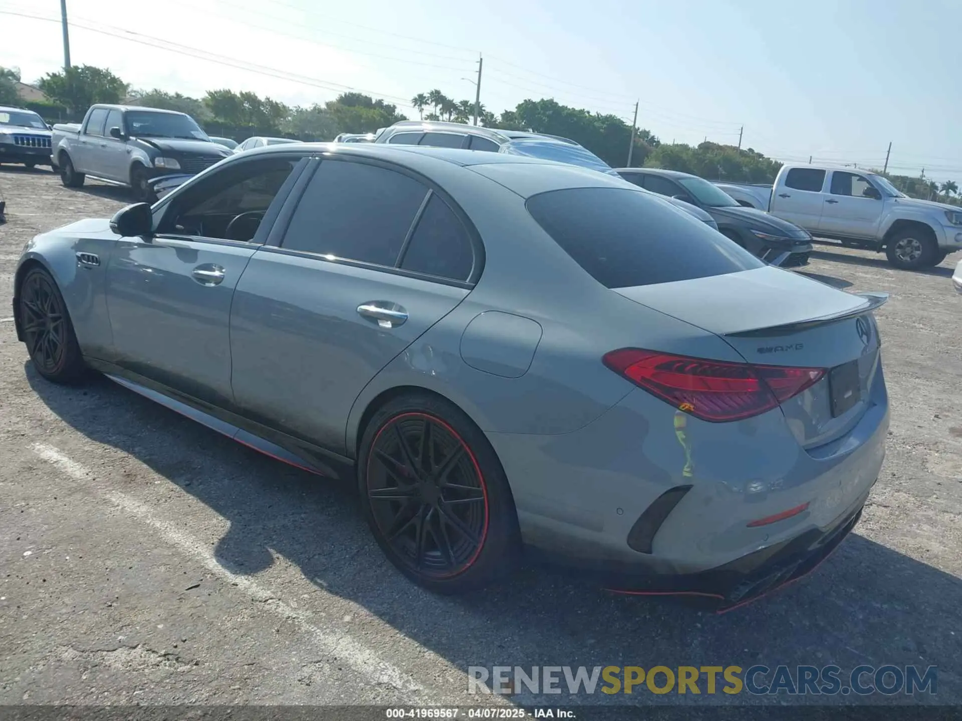 3 Photograph of a damaged car W1KAF8AB5RR173089 MERCEDES-BENZ AMG C 63 2024