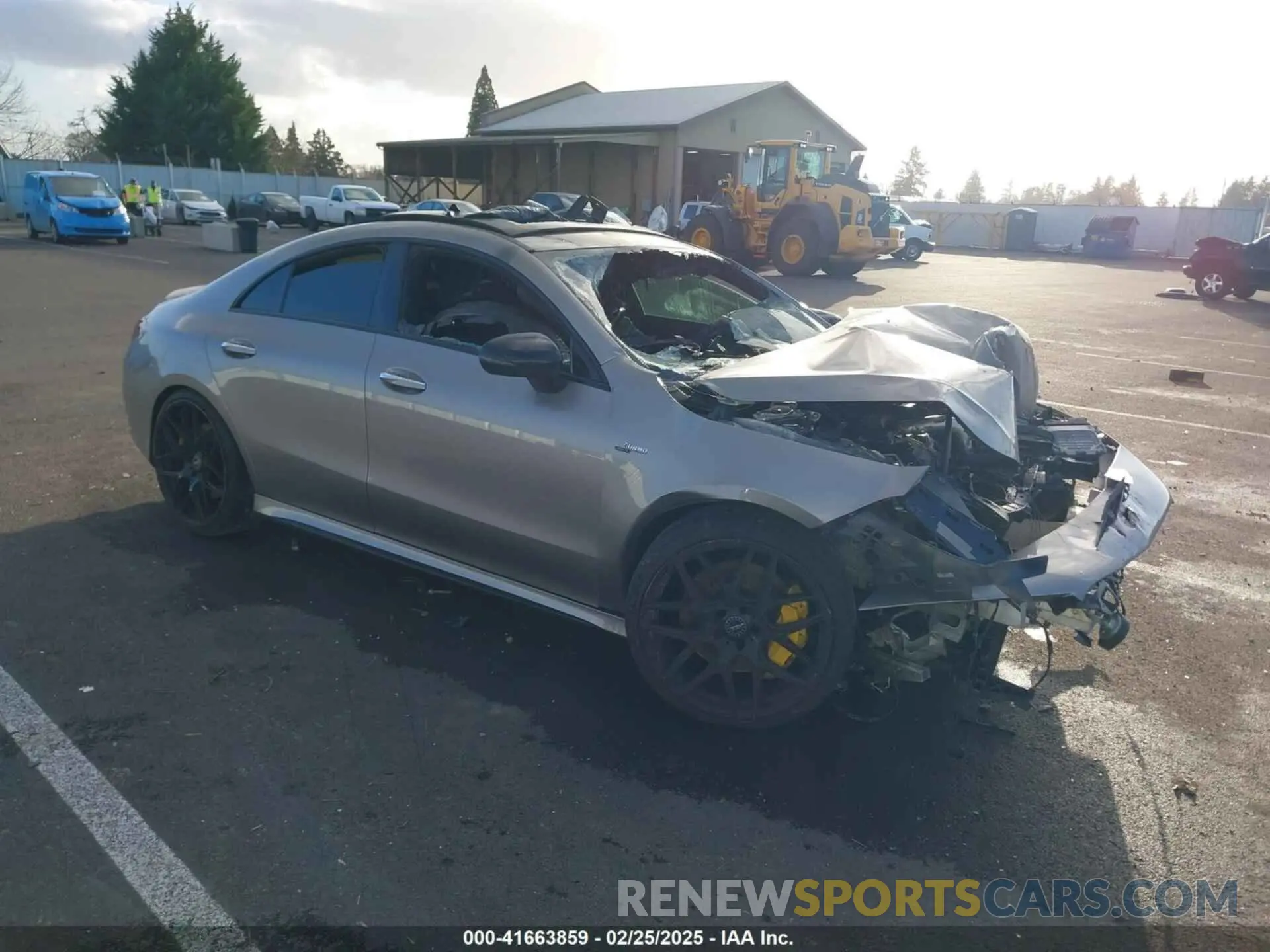 1 Photograph of a damaged car WDD5J5BB7LN057291 MERCEDES-BENZ AMG CLA 35 2020