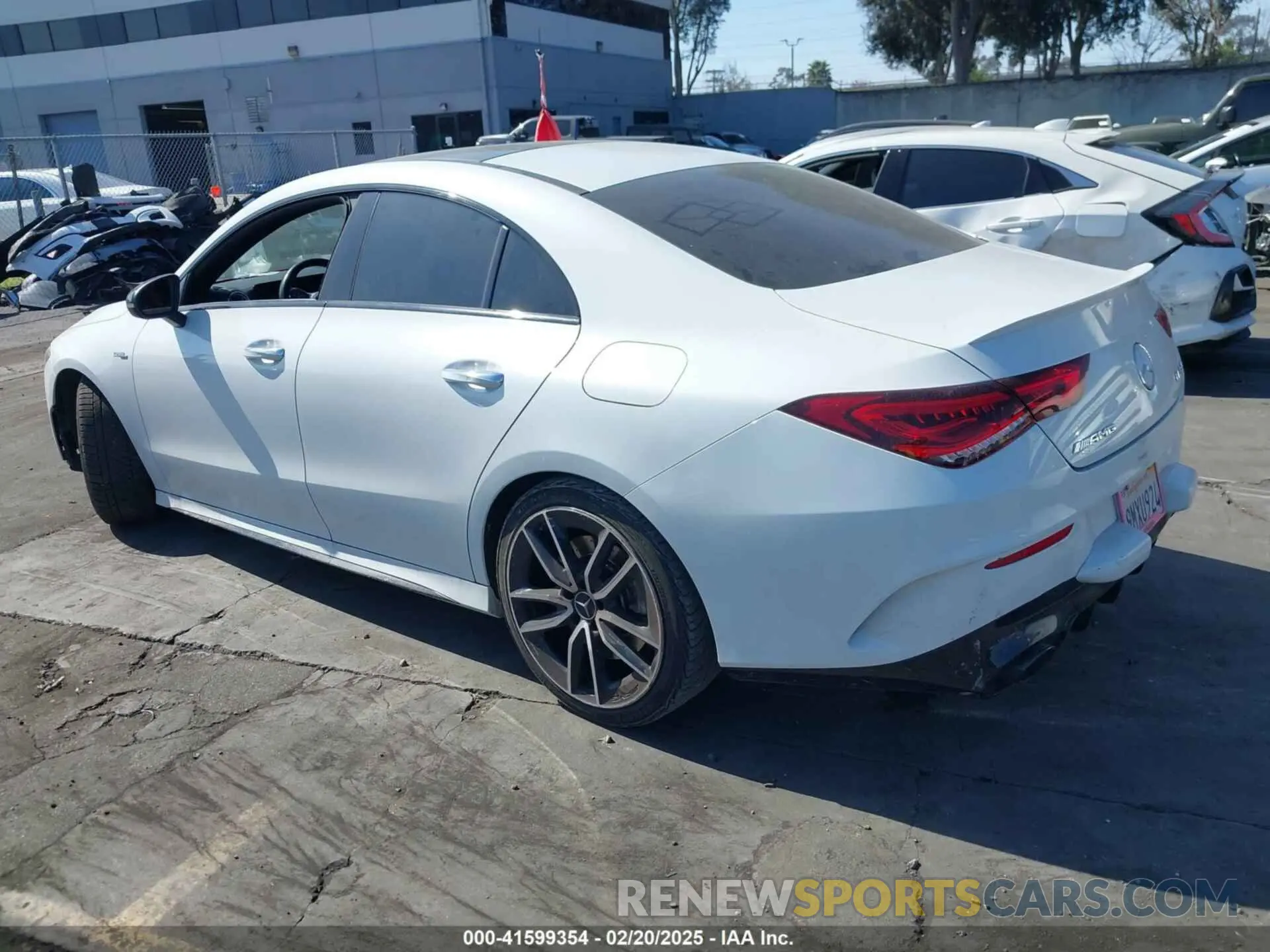 3 Photograph of a damaged car W1K5J5BB2MN188727 MERCEDES-BENZ AMG CLA 35 2021
