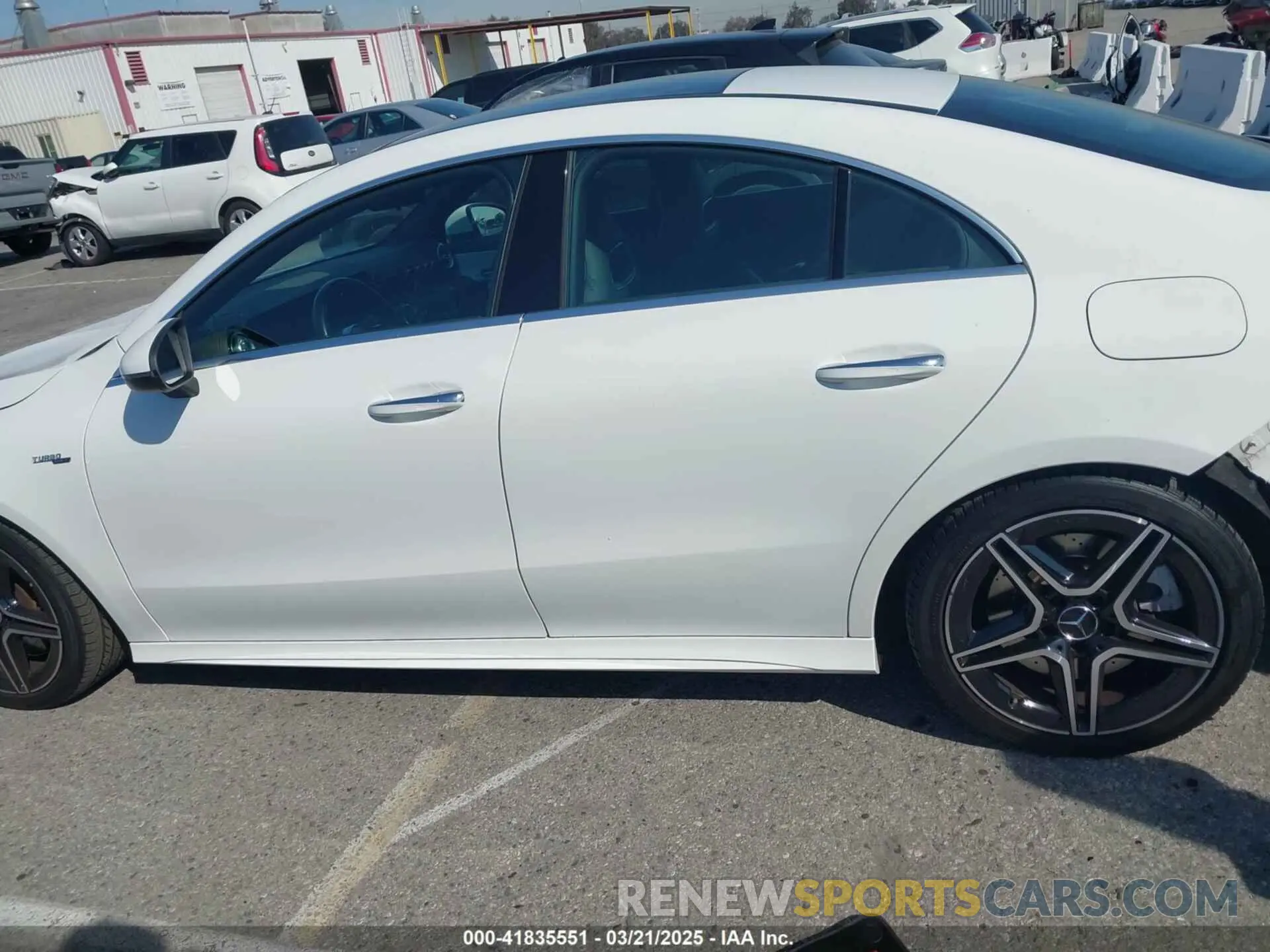 14 Photograph of a damaged car W1K5J5BB6MN234740 MERCEDES-BENZ AMG CLA 35 2021