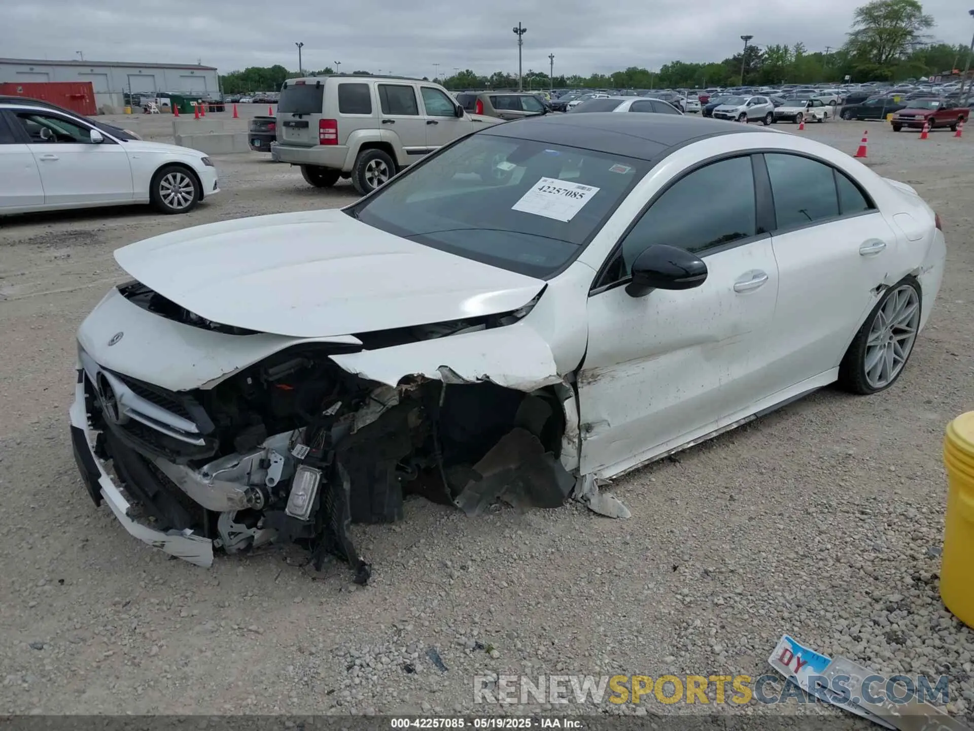 2 Photograph of a damaged car W1K5J5BB0PN381477 MERCEDES-BENZ AMG CLA 35 2023