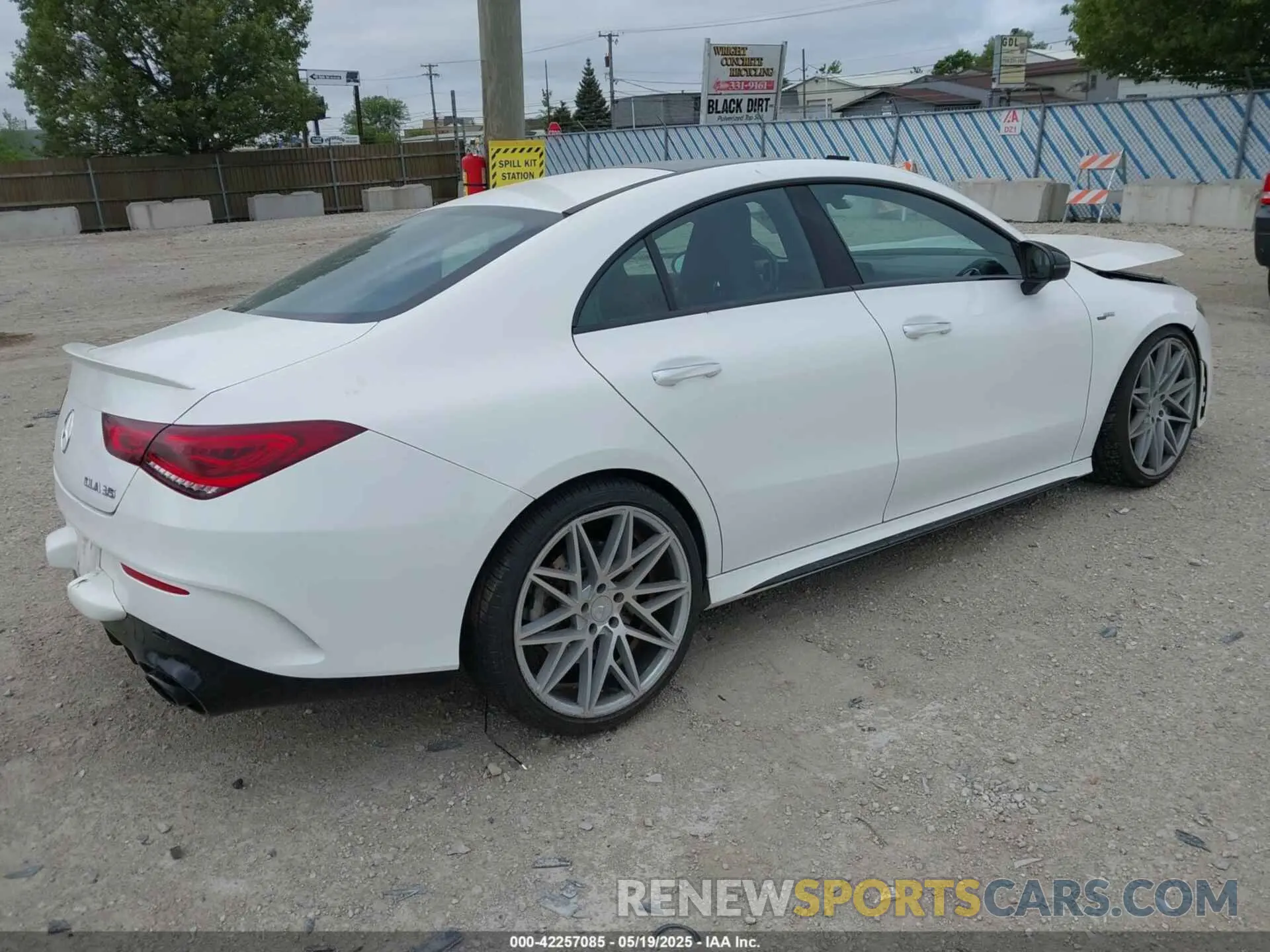 4 Photograph of a damaged car W1K5J5BB0PN381477 MERCEDES-BENZ AMG CLA 35 2023