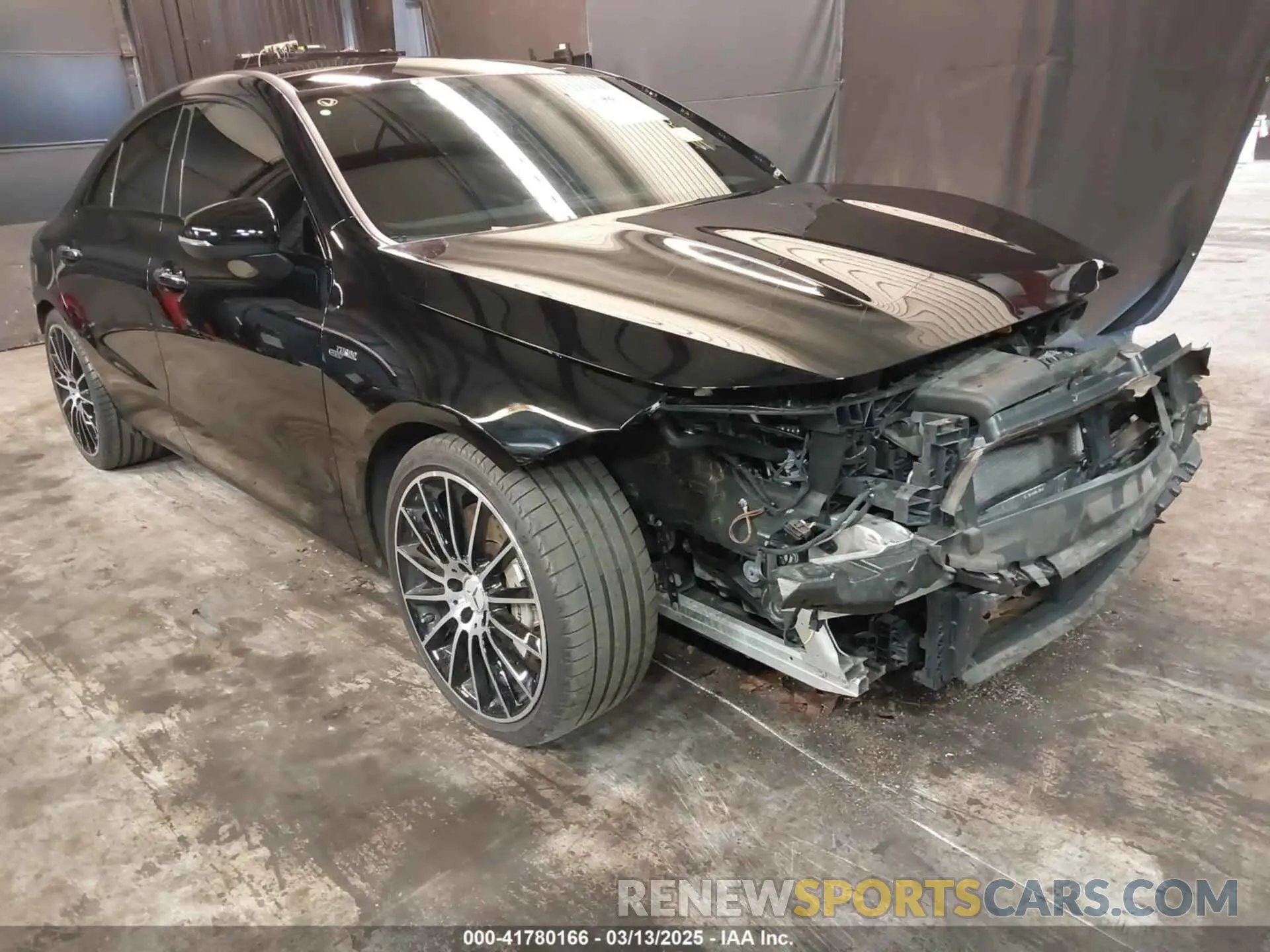 1 Photograph of a damaged car W1K5J5BB1PN397655 MERCEDES-BENZ AMG CLA 35 2023