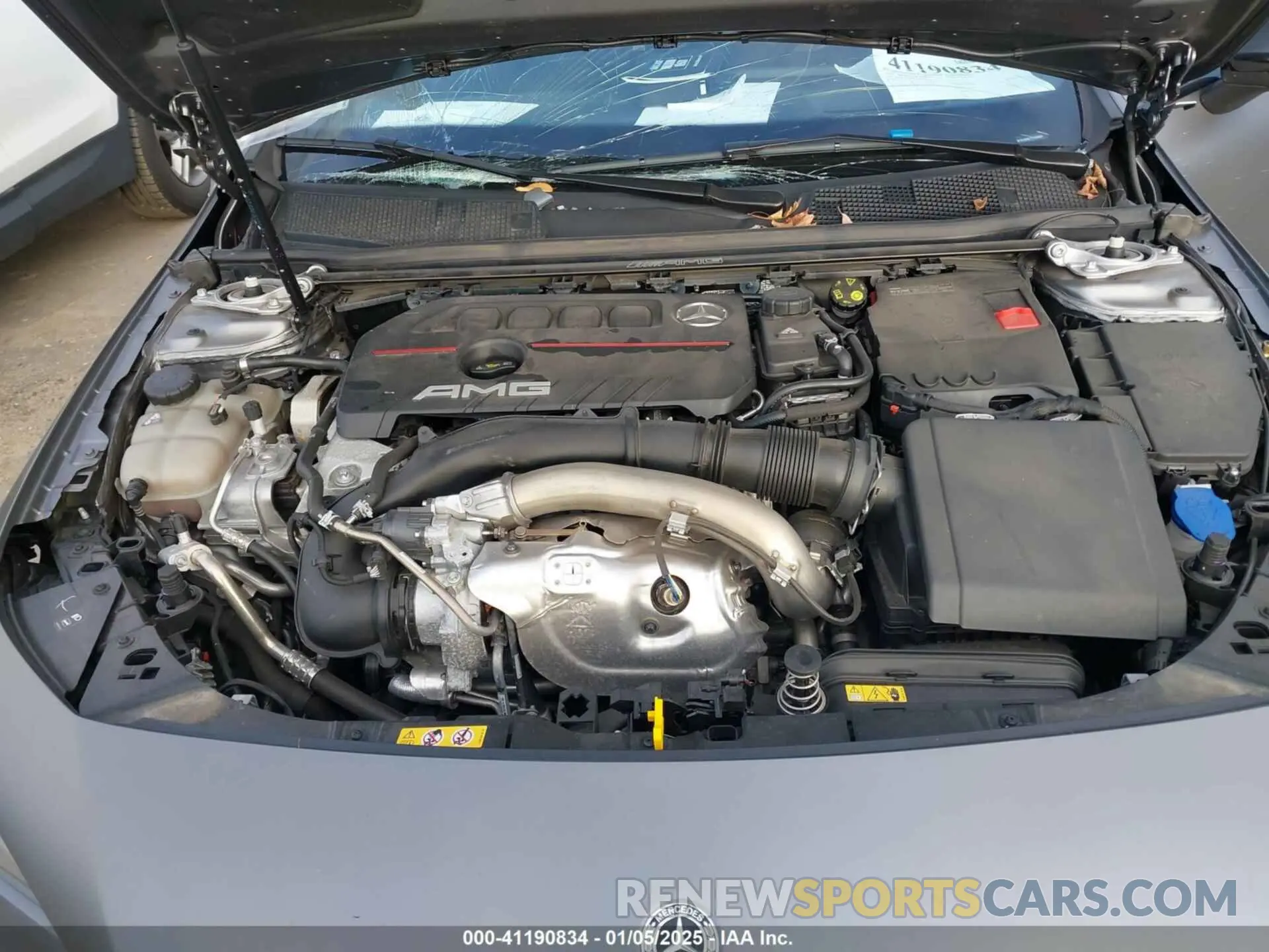 10 Photograph of a damaged car W1K5J5BB7PN398809 MERCEDES-BENZ AMG CLA 35 2023