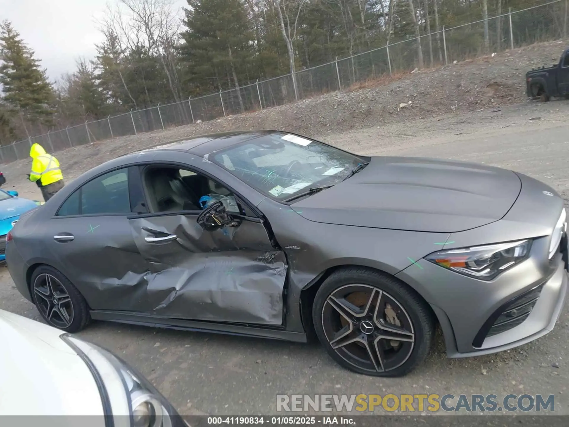 14 Photograph of a damaged car W1K5J5BB7PN398809 MERCEDES-BENZ AMG CLA 35 2023