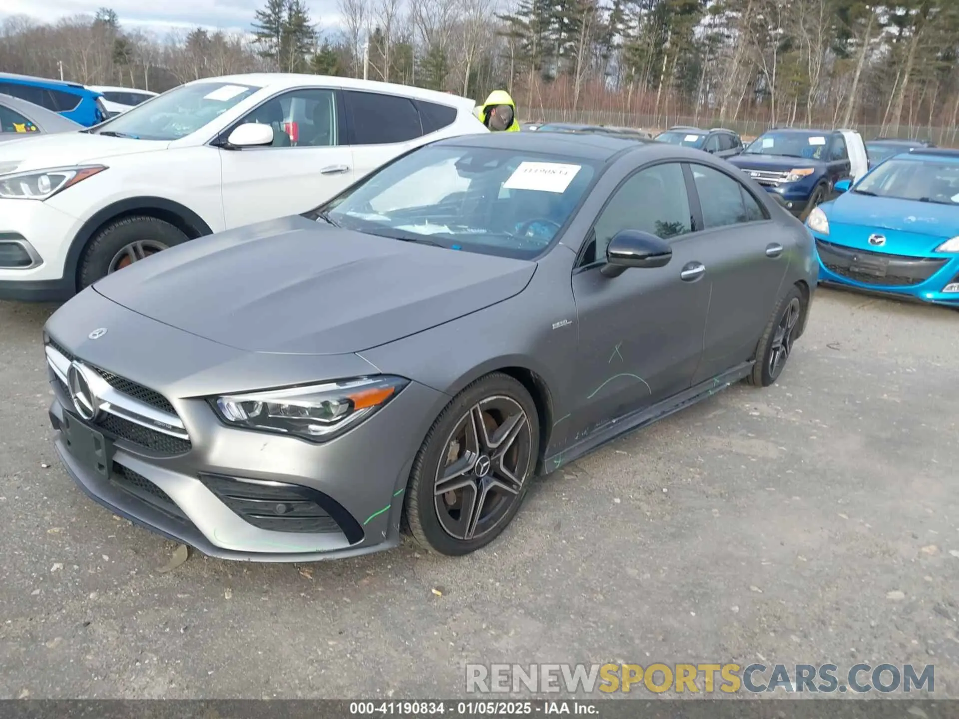 2 Photograph of a damaged car W1K5J5BB7PN398809 MERCEDES-BENZ AMG CLA 35 2023